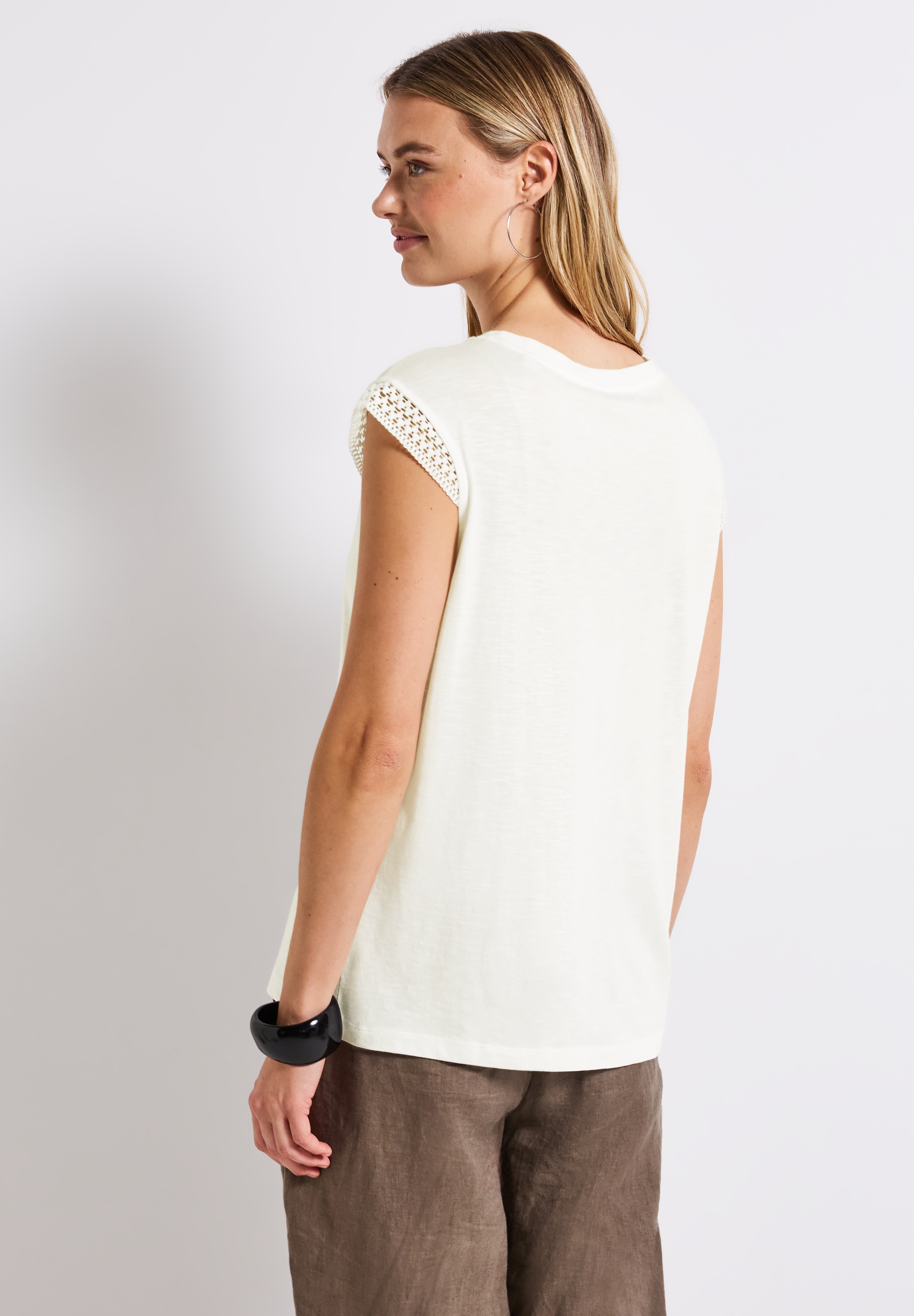STREET ONE T-Shirt, im soften Baumwoll-Mix