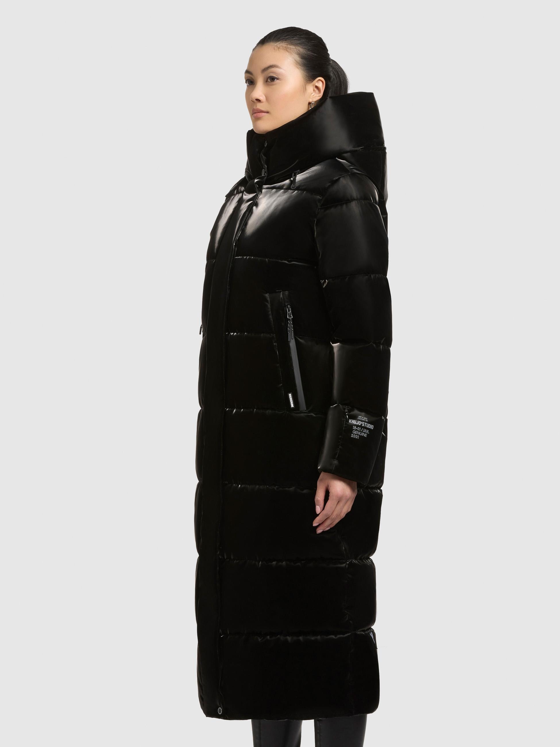 khujo Steppmantel "Soulani5 Shiny" warmer Damen Wintermantel aus glänzendem günstig online kaufen