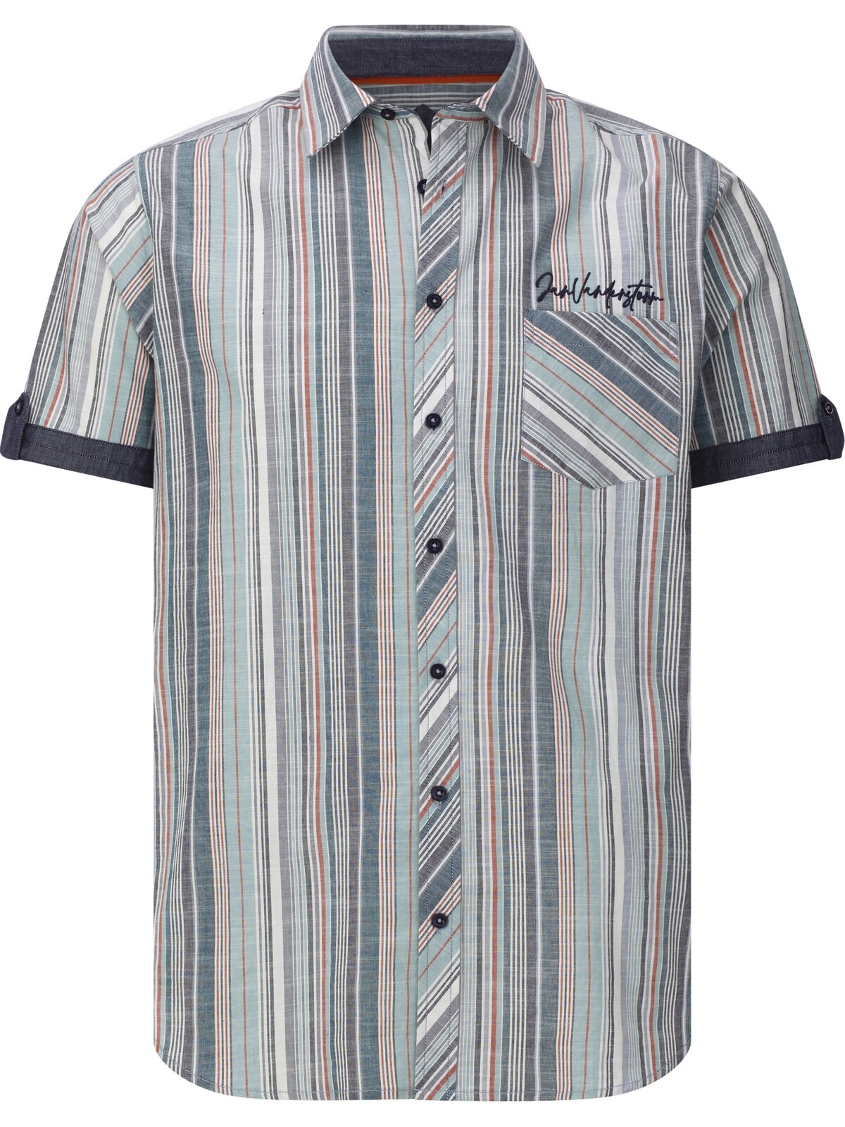 Jan Vanderstorm Kurzarmhemd "Kurzarmhemd NORSTAD" günstig online kaufen