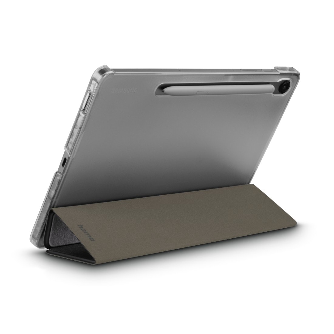 Hama Tablet-Hülle »Tablet Case für Samsung Galaxy Tab S9 FE 10,9 Zoll, Schwarz«, 27,7 cm (10,9 Zoll), robustes Material, mit Standfunktion und Magnetverschluss, transparent