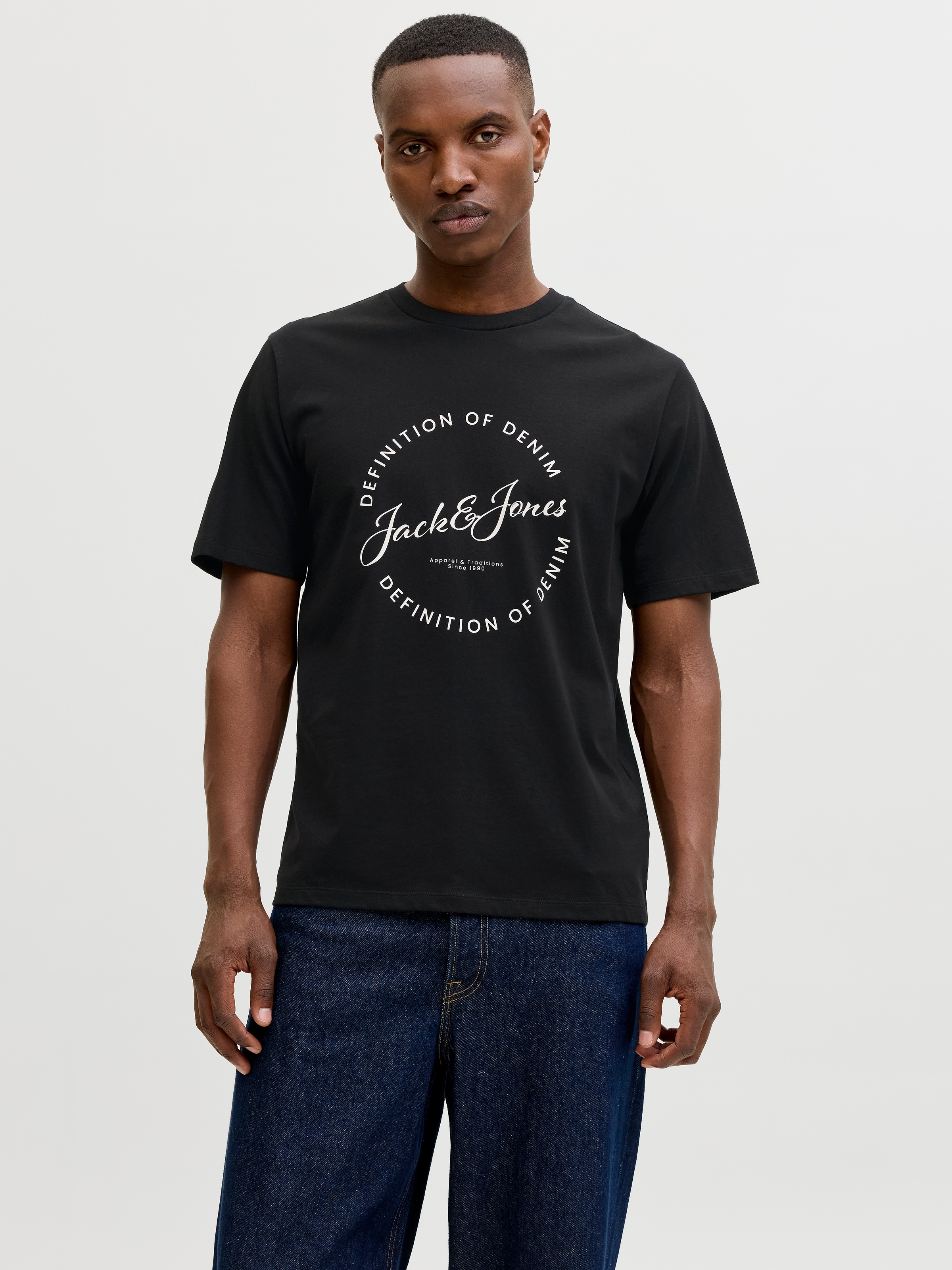 Jack & Jones T-Shirt "JJGRAYSON TEE SS CREW NECK" Baumwolle, regular fit günstig online kaufen