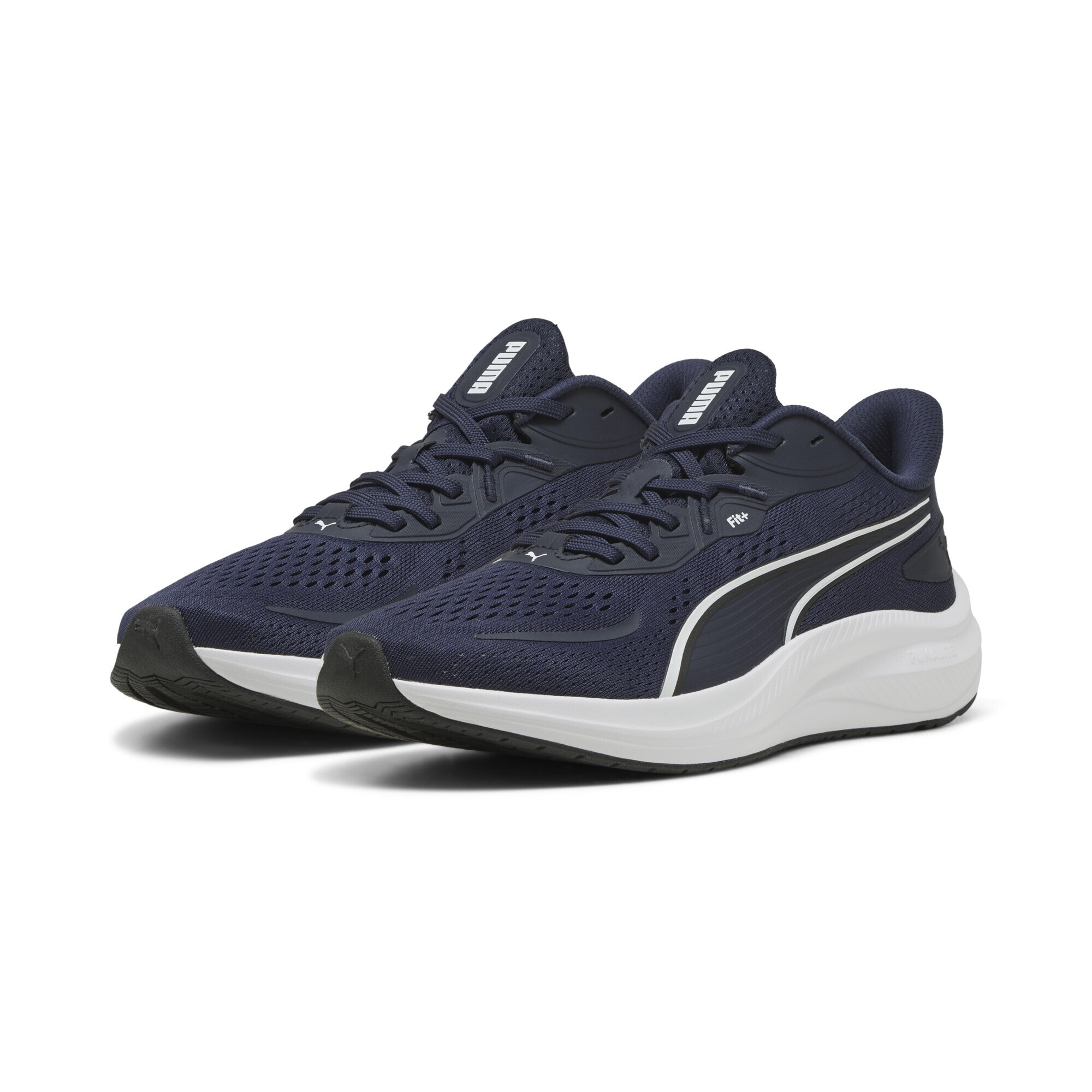 Puma Skyrocket Lite 2 Running Shoe Navy White Black Blue 44 4