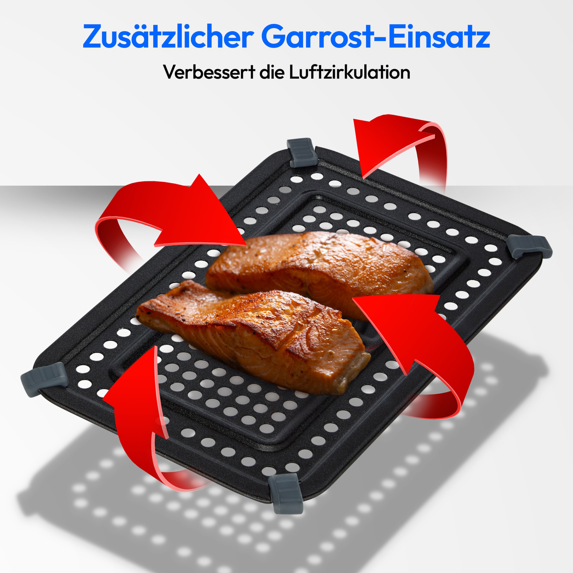 Medion® Heißluftfritteuse »MD 11760 P20XXL Twin« 2400 W Temperatur 50 - 200 °C, ILAG Beschichtung, Sync-Finish