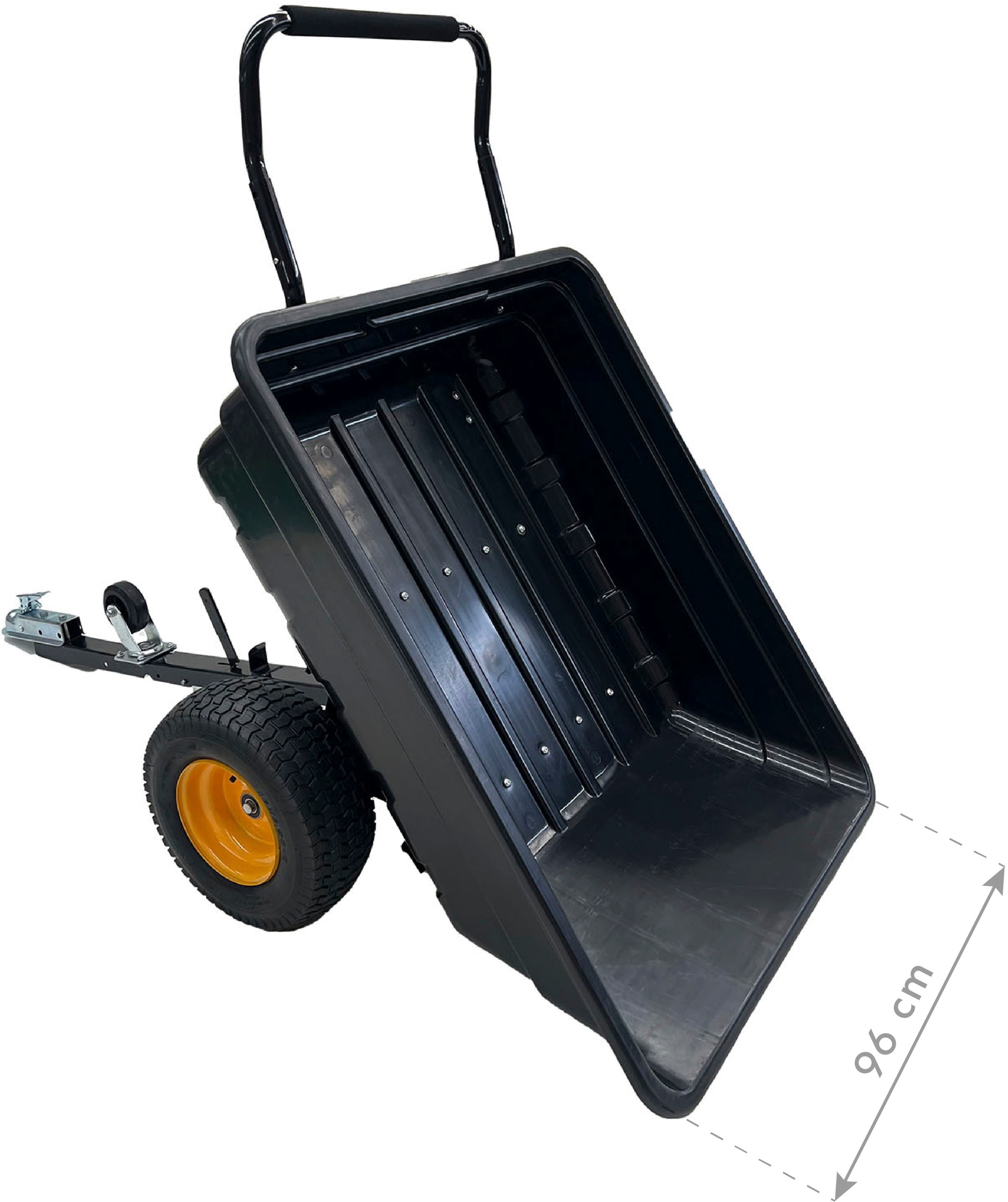 WESTMANN Schubkarre »Prakta XL« BxTxH: 96x167x75 cm,  mit Kippfunktion und Kugelkopfkupplung
