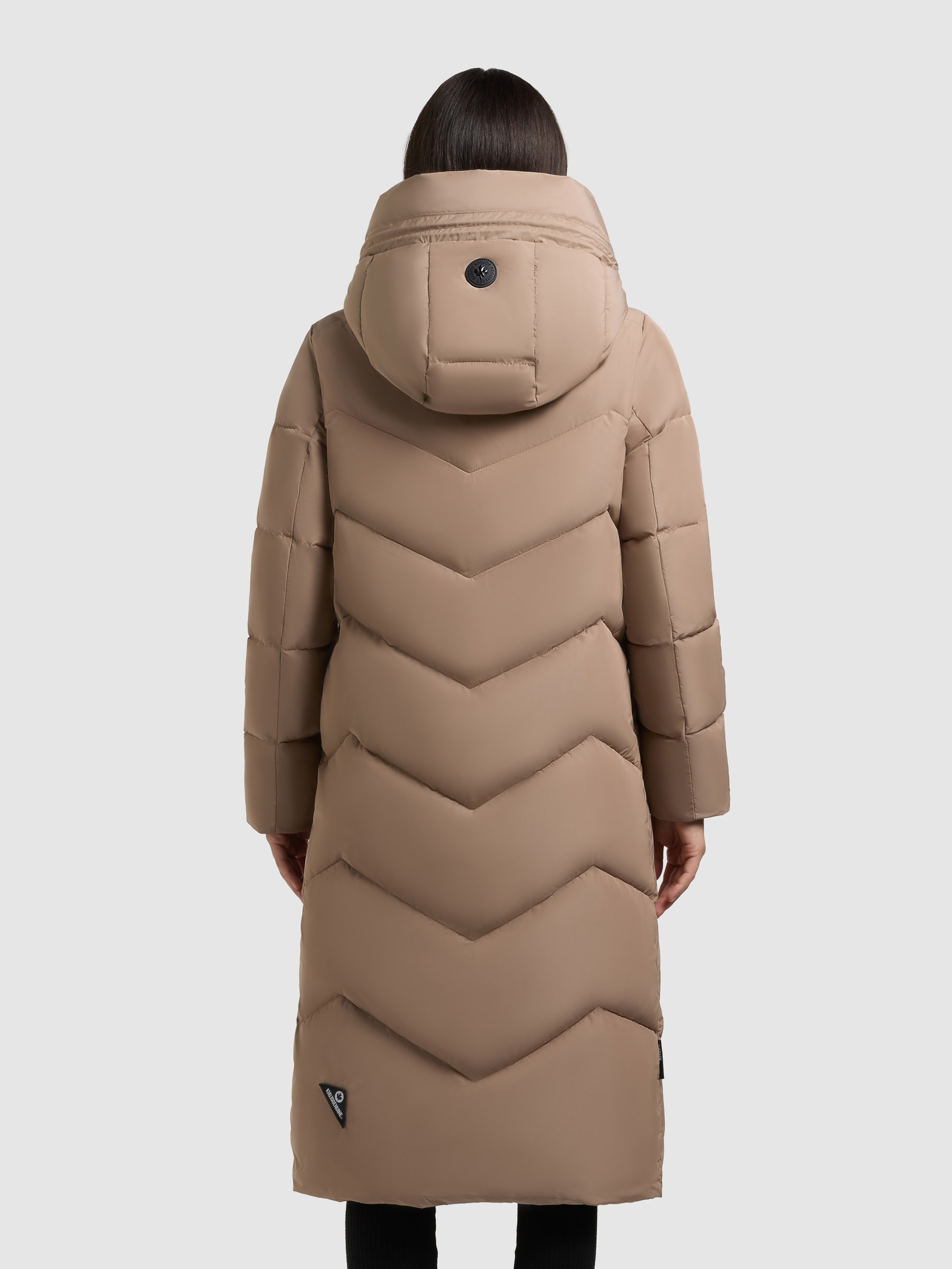 khujo Steppmantel »LINARI« innenliegender Stehkragen, elastische Bündchen am Ärmelfutter