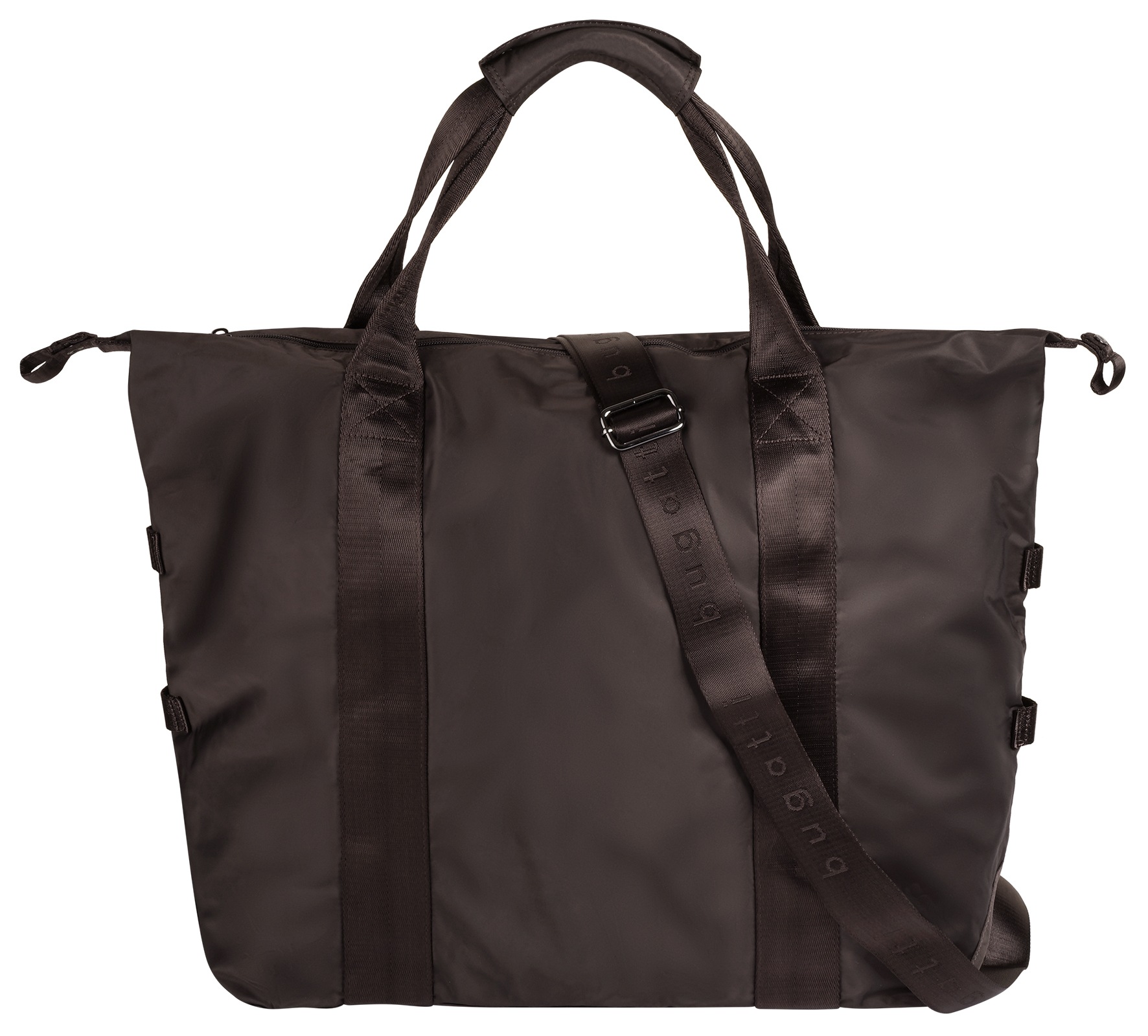 BUGATTI Damen Shopper "ELIA"braun, Kunstfaser, leicht glänzend, unifarben, Taschen