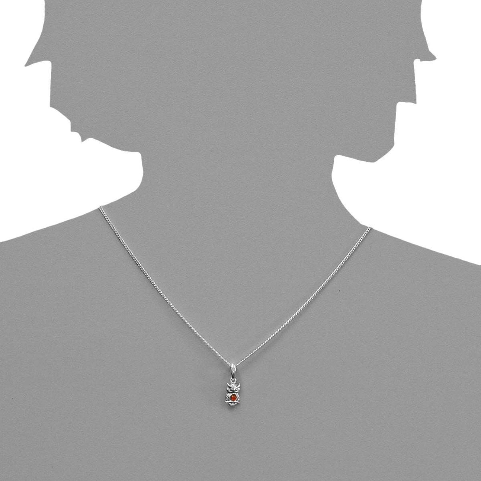 OSTSEE-SCHMUCK Kettenanhänger »Ostsee-Schmuck Anhänger kleiner Uhu Anhänger kleiner Uhu«, (1 tlg.)