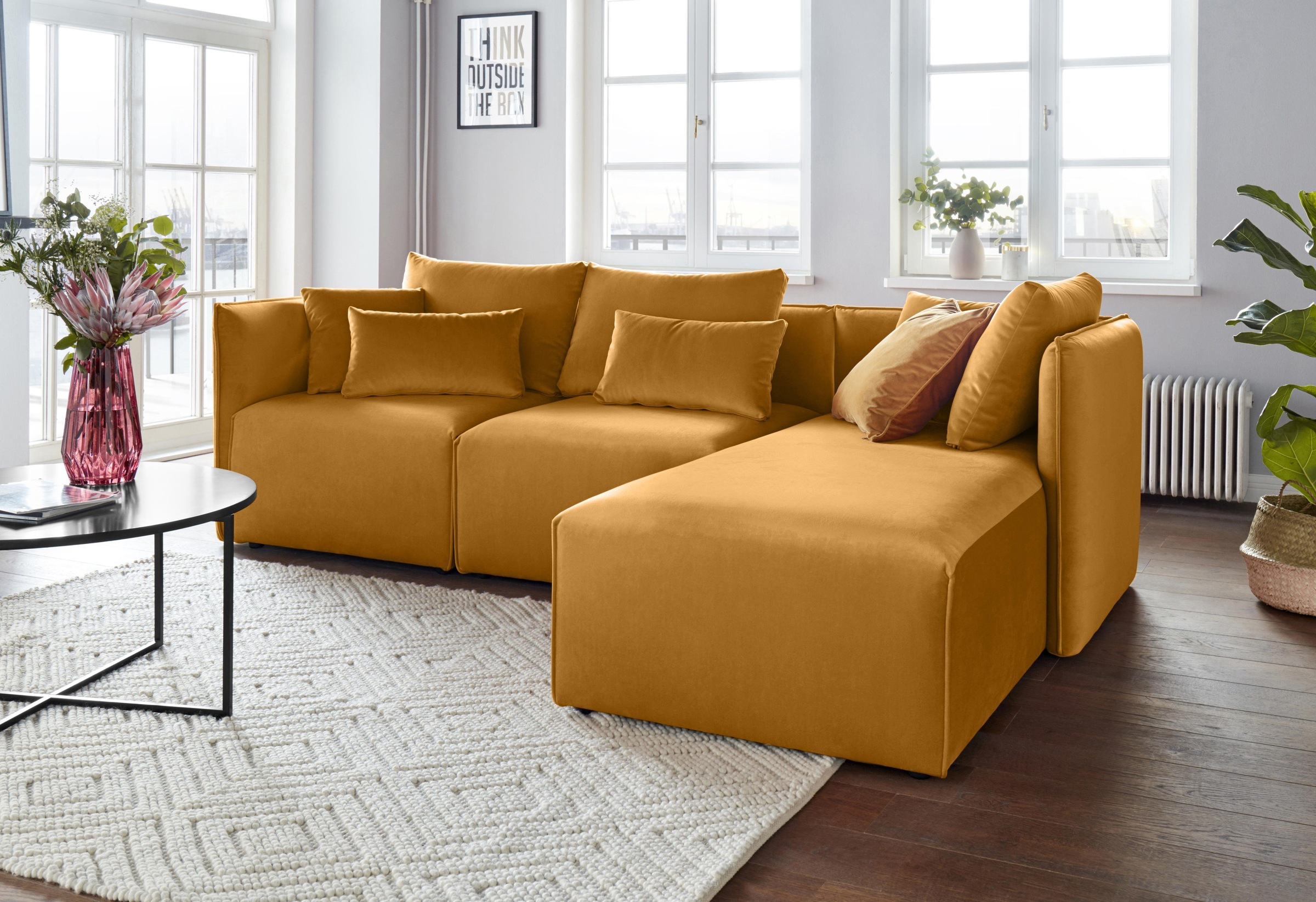 OTTO home Ecksofa "Nöre L-Form" 3 Teile, in vielen Bezugsqualitäten und Far günstig online kaufen