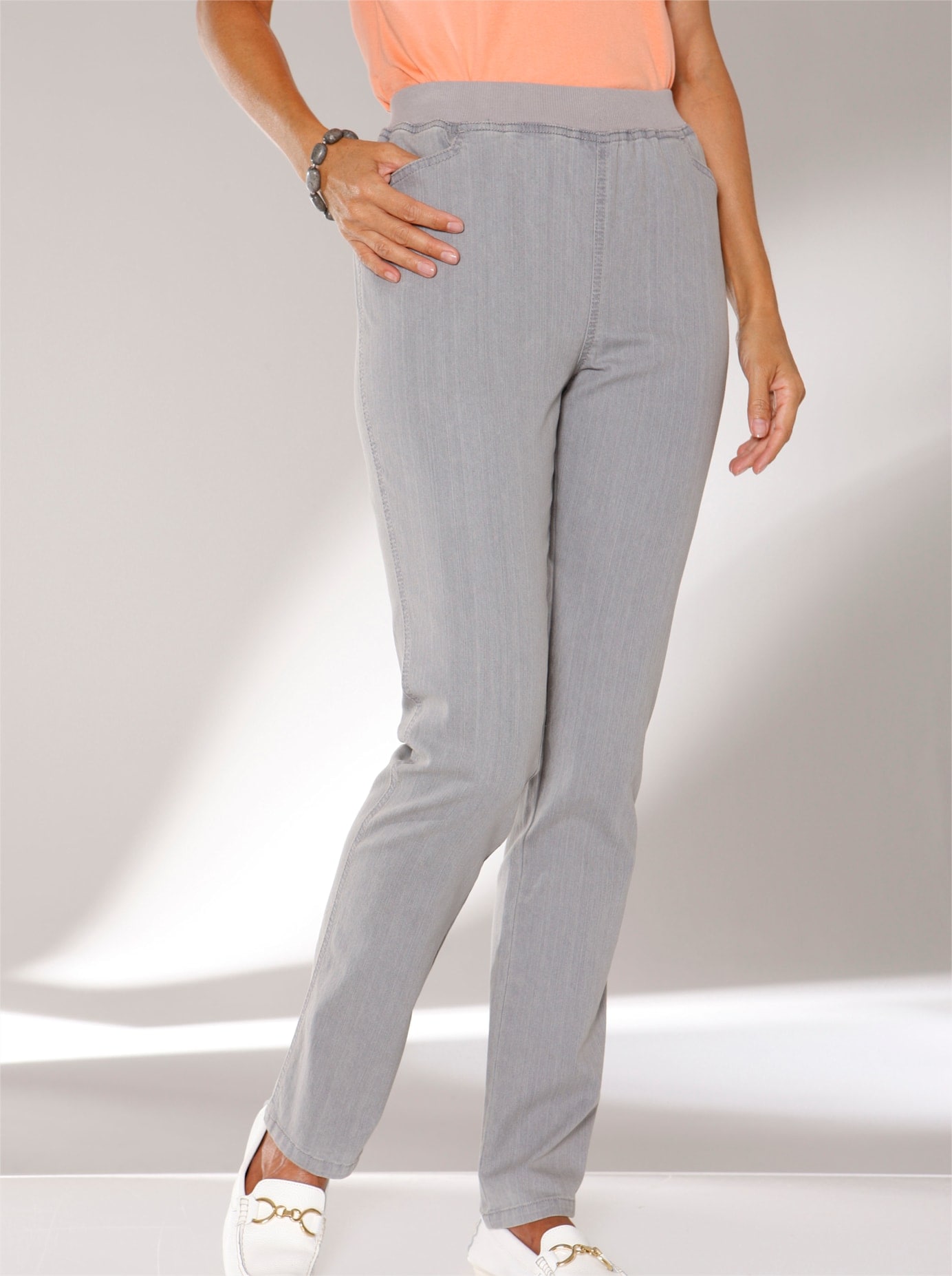 Classic Basics Stretch-Jeans, (1 tlg.)