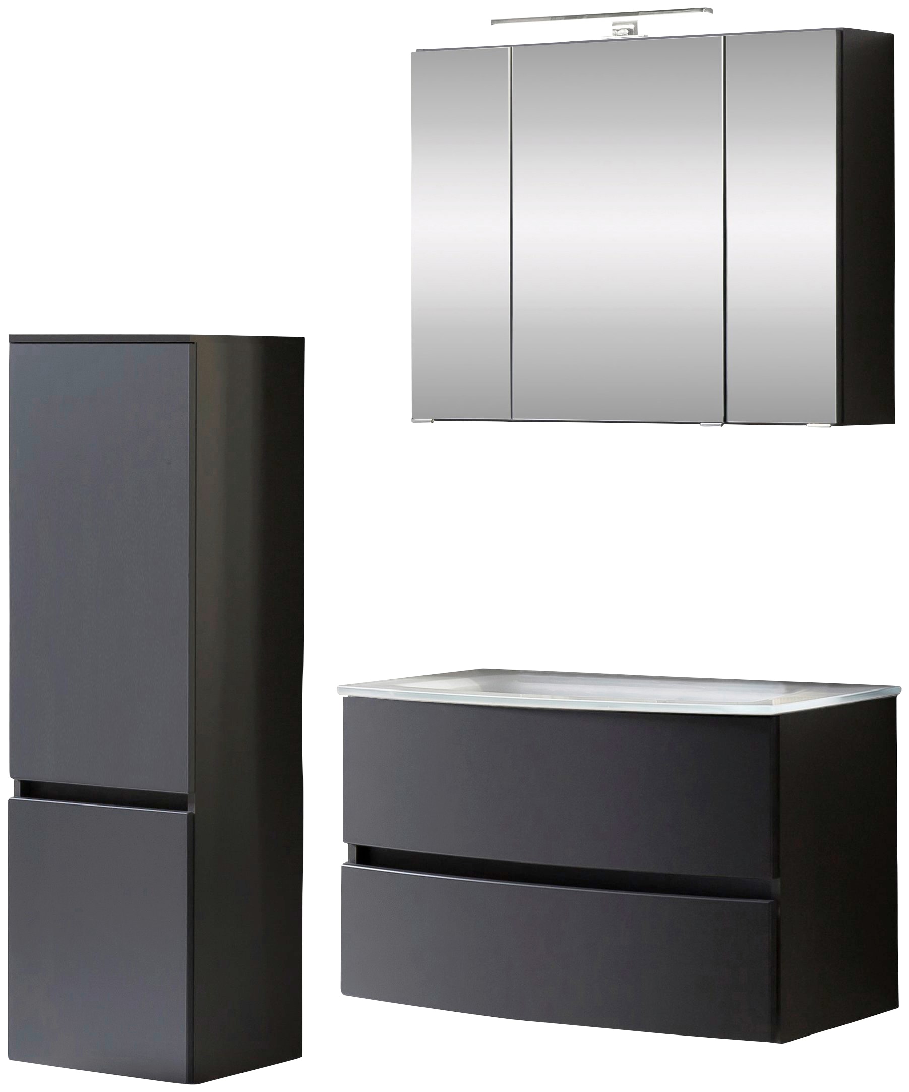 welltime Badezimmer-Set "Kaunas" Set, 3 Stk. tlg. günstig online kaufen
