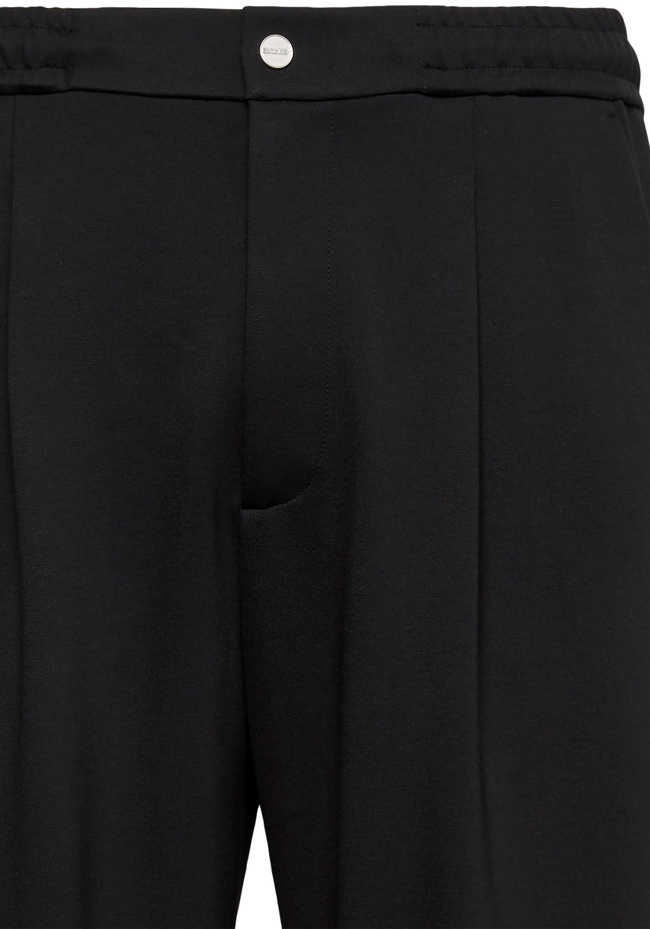Thumbnail - Calvin Klein Bundfaltenhose "TAPERED TECH KNIT PLEATED PANT" Regular fit mit elastischem Bund