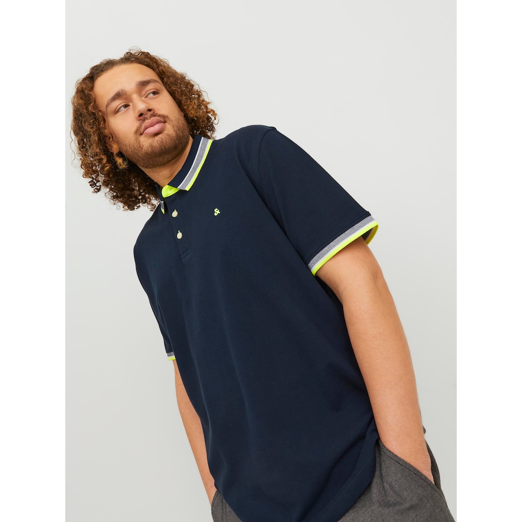 Jack & Jones PlusSize Poloshirt »JJEPAULOS POLO SS NOOS PLS«