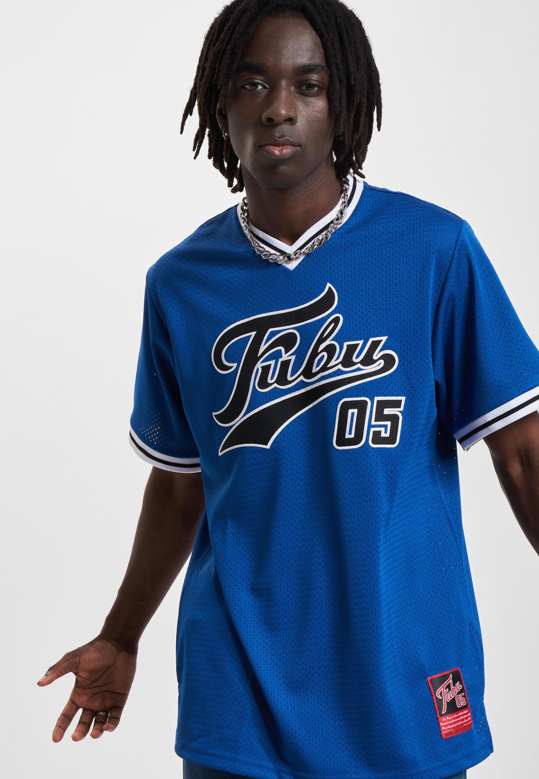 Fubu T-Shirt »Fubu Herren FM233-005-1 FUBU Varsity Mesh Tee«, (1 tlg.)