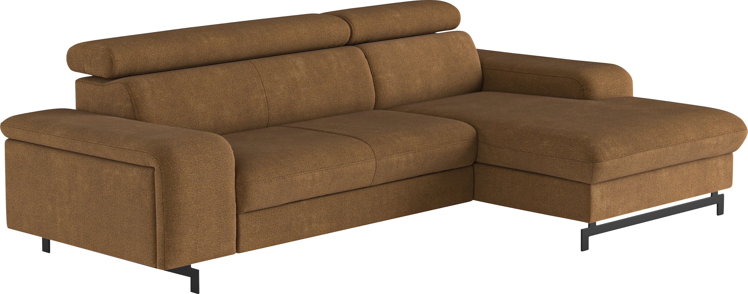 COTTA Ecksofa »Emma L-Form«, mit Kopfteilverstellung, wahlweise mit Bettfunktion & Bettkasten