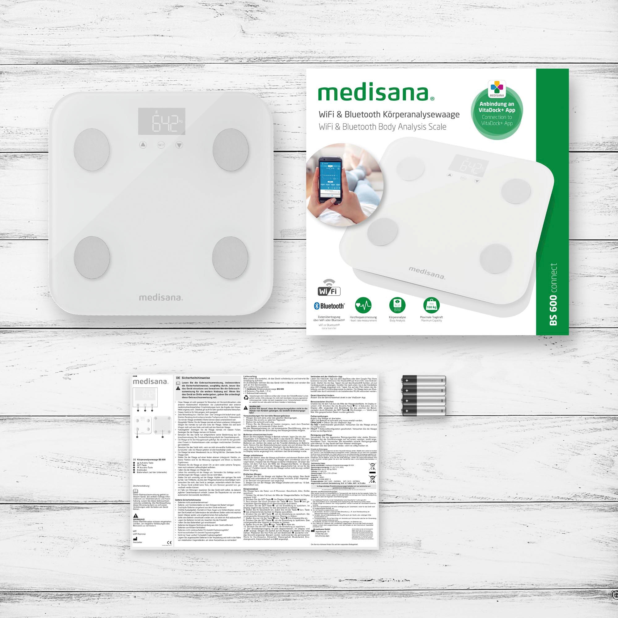 Medisana Körper-Analyse-Waage »BS600«