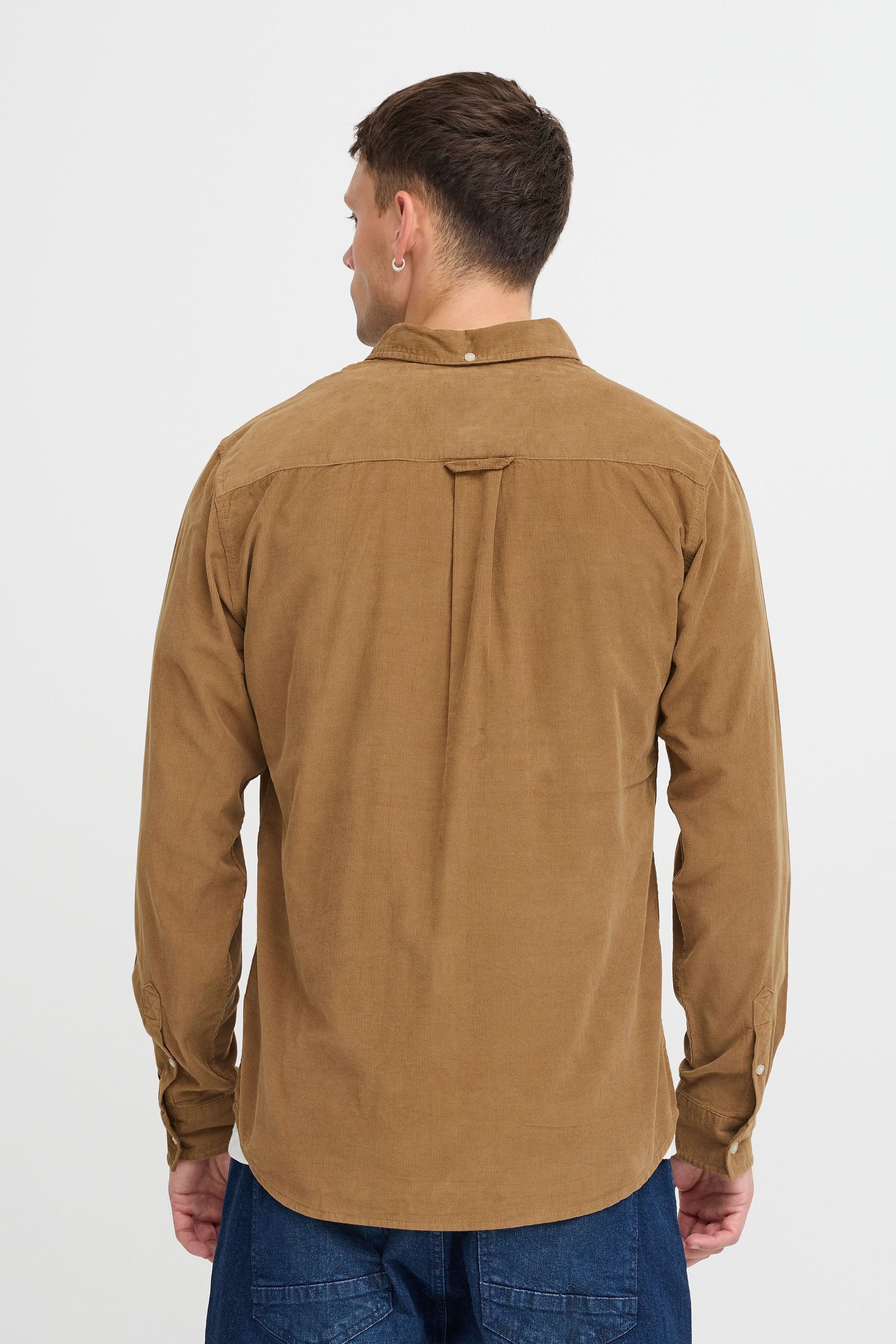 BLEND Langarmhemd BHShirt Long Sleeve Shirt Brown Size L 3
