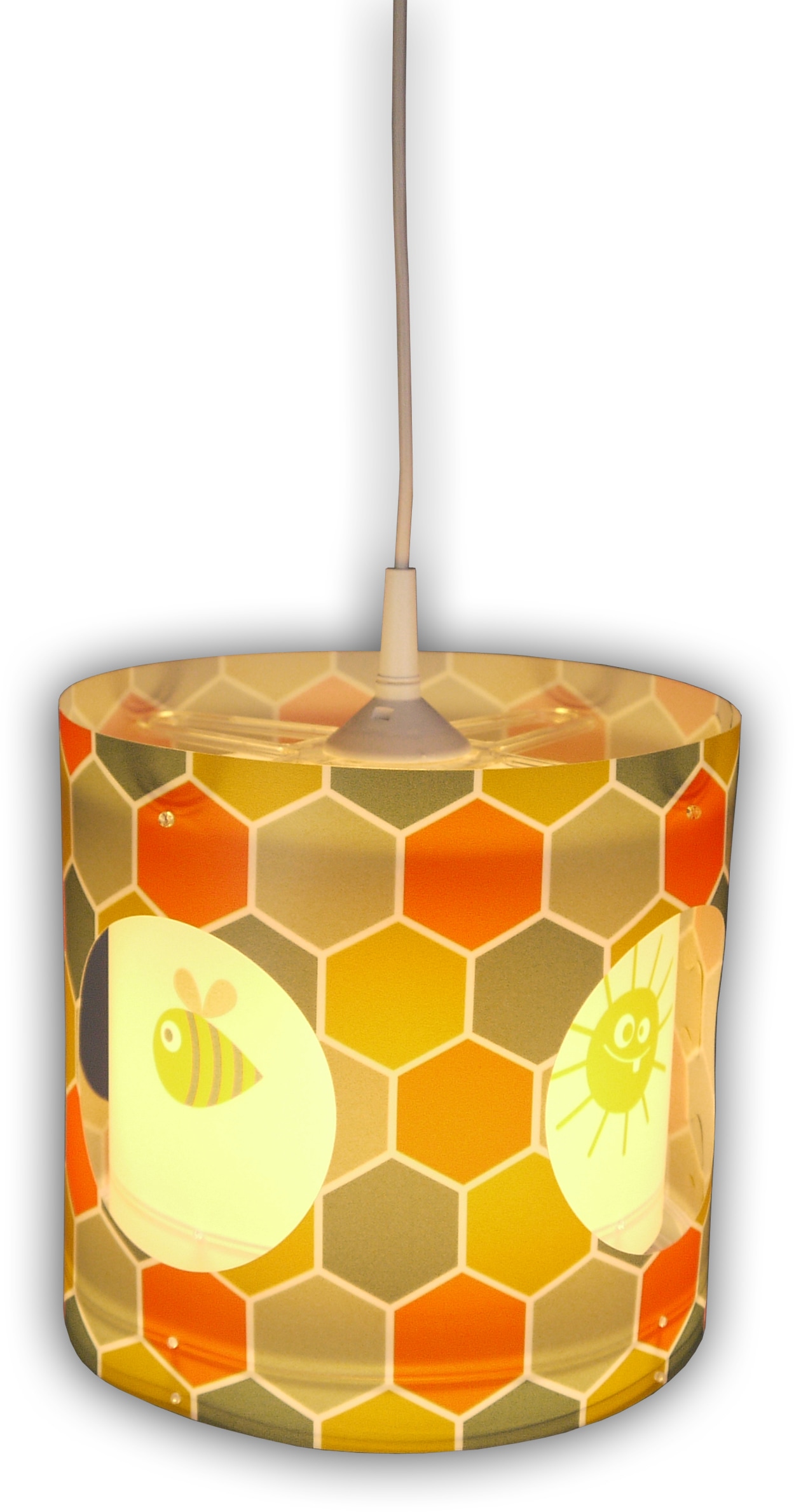 NIERMANN Hängeleuchte "Explore, Kinderlampe, Kinderzimmer", 1, Ø 25cm H: 27cm, 1 Stk., bunt, Kinderzimmer, Leuchten, Dreh-Pendelleuchte Explore