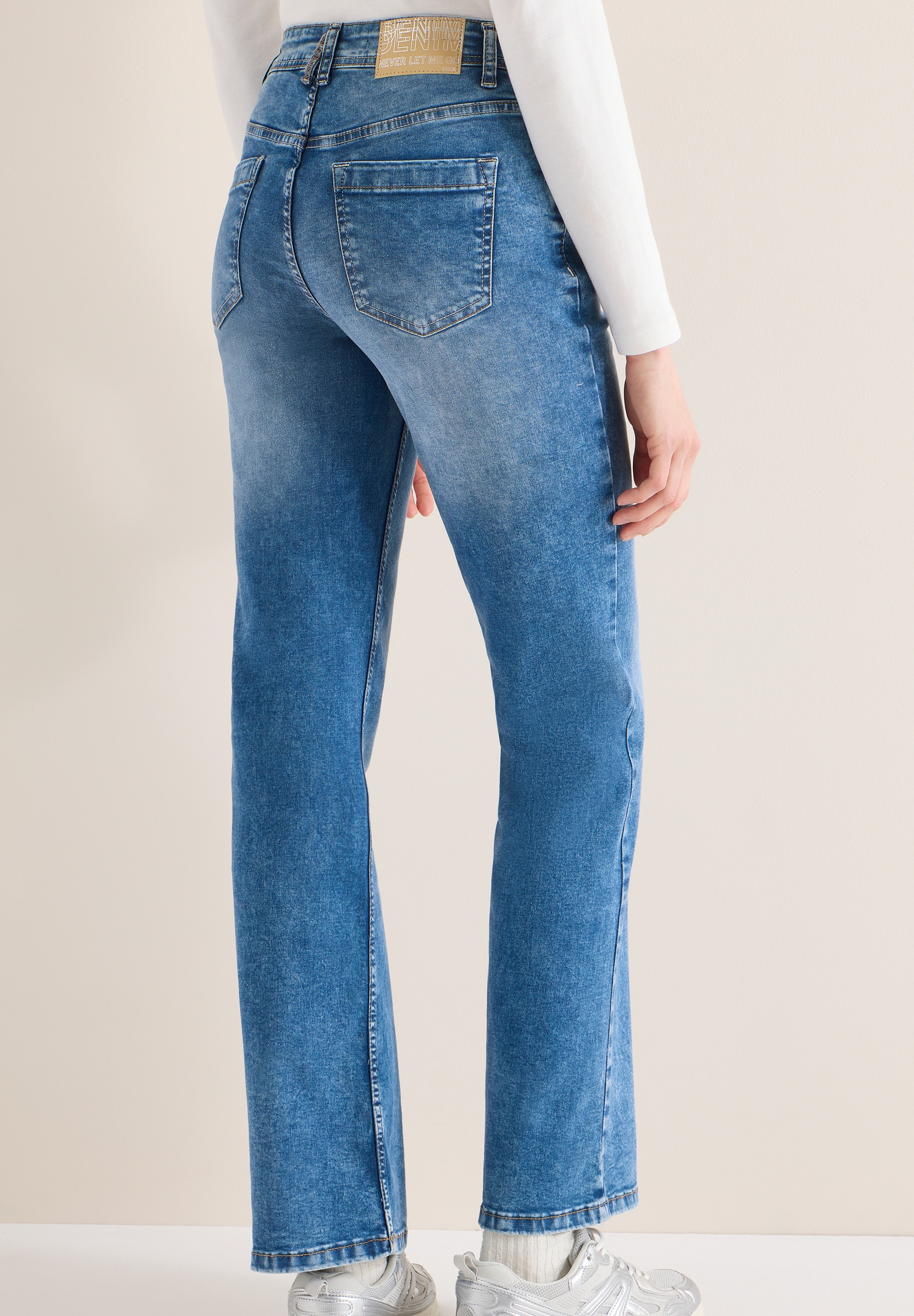 Cecil Bootcut-Jeans »Style Toronto« im 5-Pocket-Style