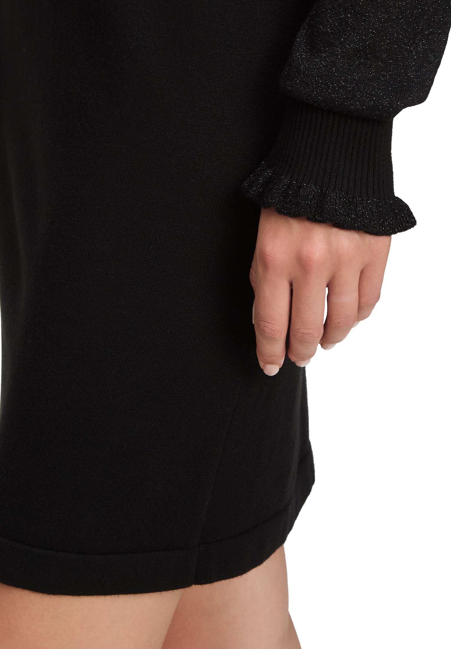 Betty&Co Strickkleid »Damen Strickkleid mit Lurexfaden« Ohne Tasche