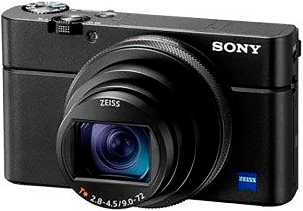SONY Kompaktkamera "RX100 VII", B:10,16cm H:5,81cm T:4,28cm, schwarz, Fotokameras