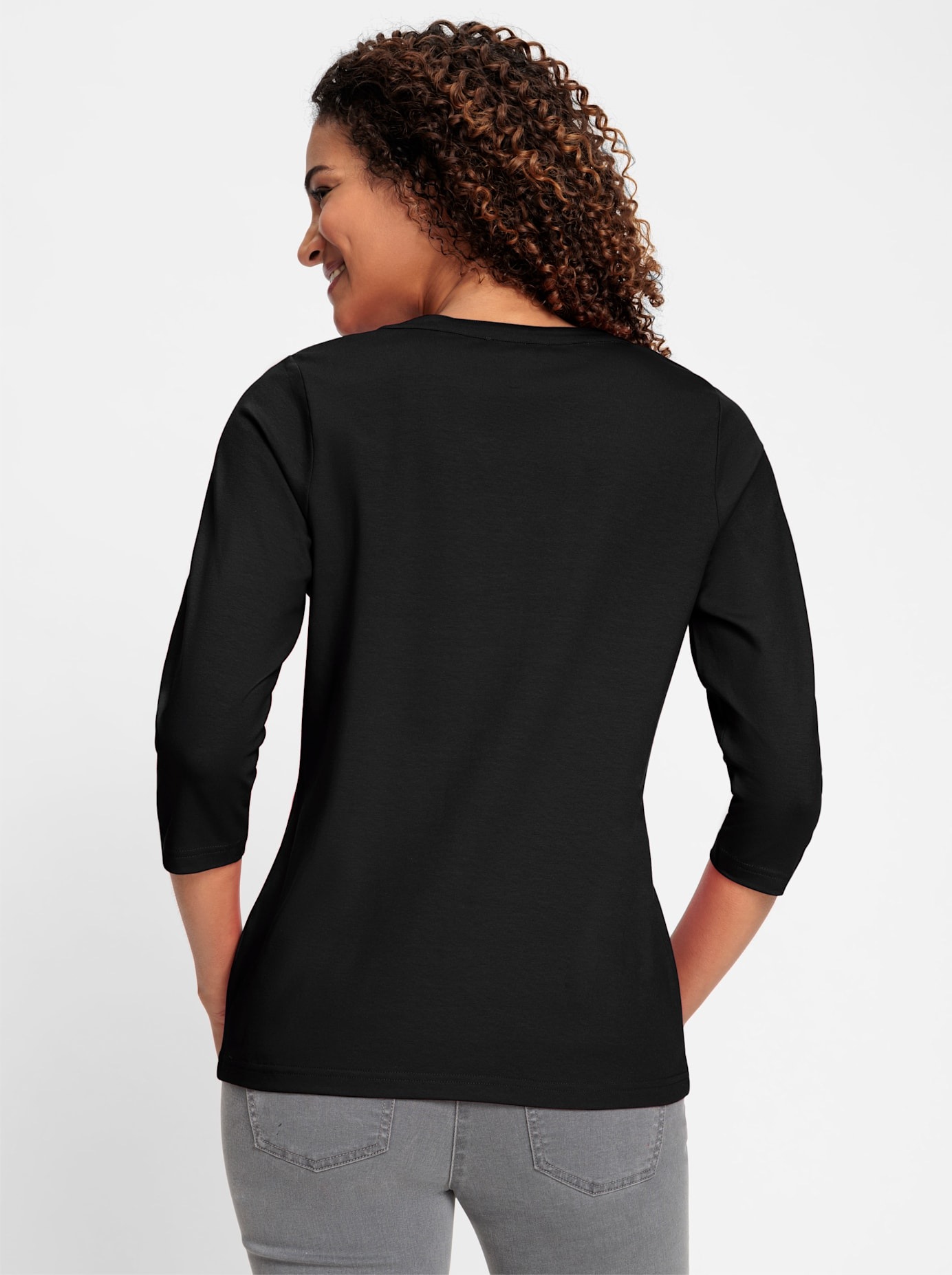 3/4-Arm-Shirt "3/4-Arm-Shirt", 1 Stk. günstig online kaufen