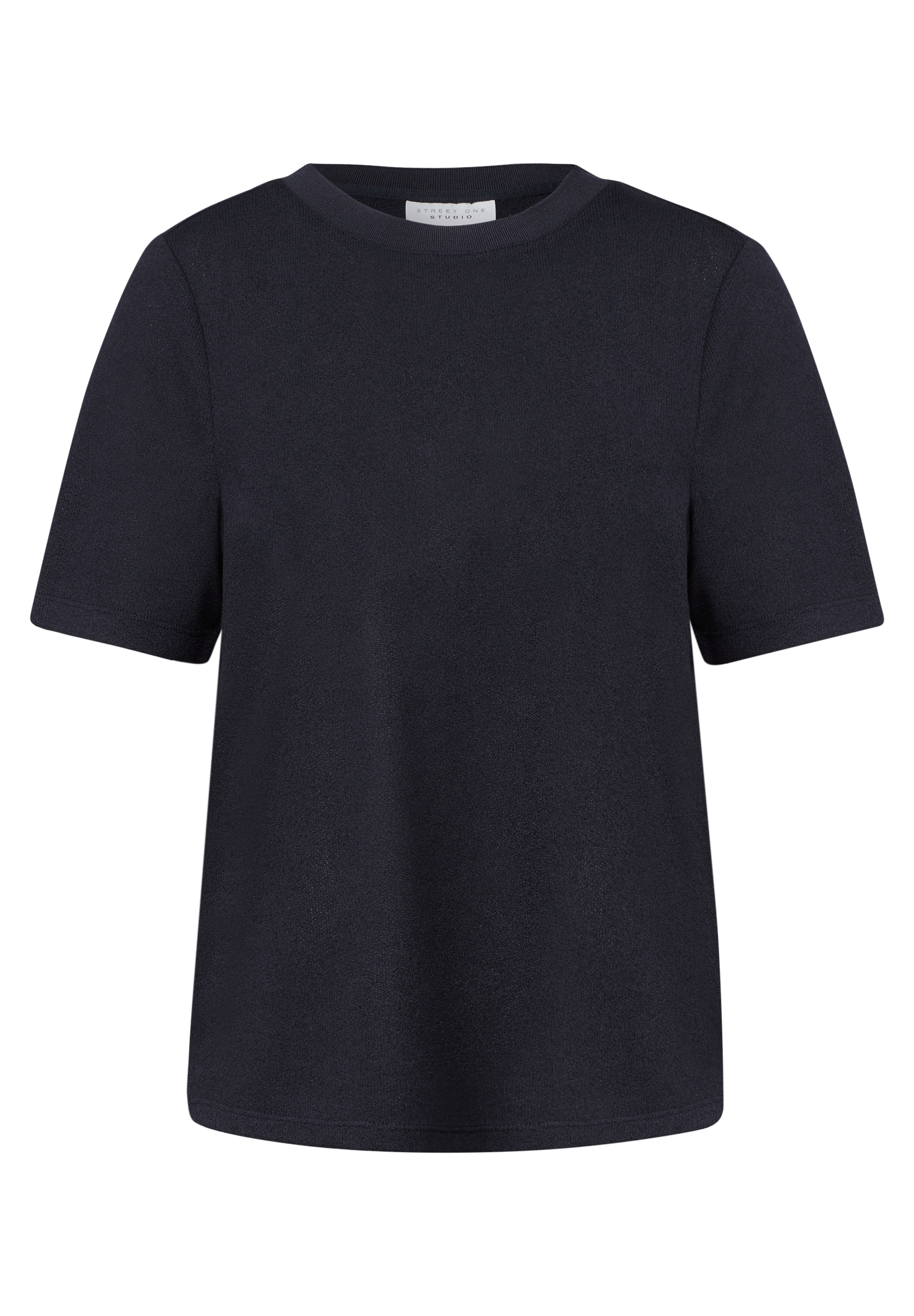 STREET ONE STUDIO T-Shirt, aus elastischem Materialmix