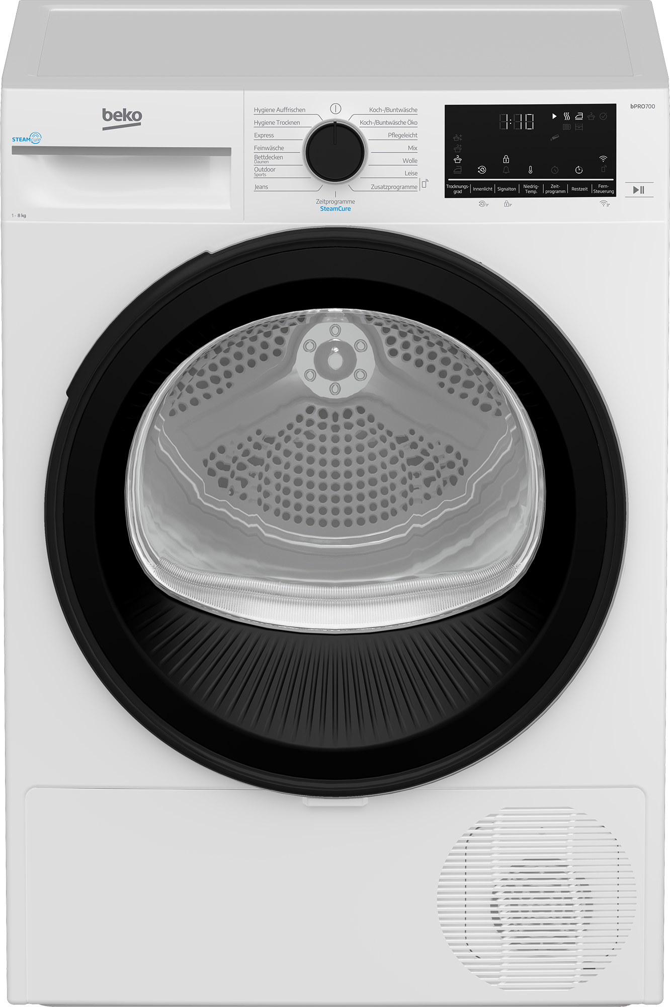 BEKO Wärmepumpentrockner »B7T88209« Die AquaWave Trommel bewegt die Wäsche sanft und effektiv
