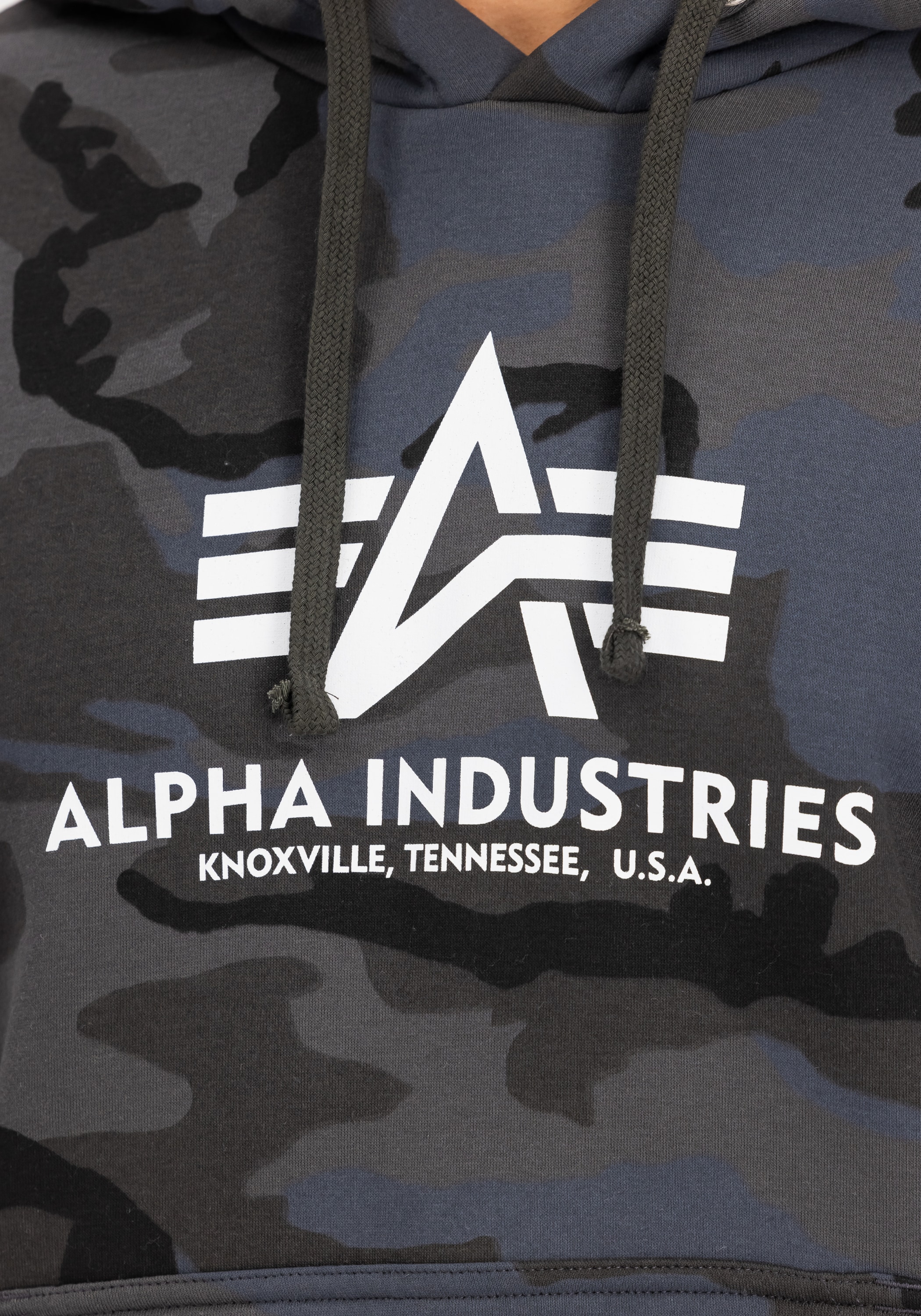 Alpha Industries Hoodie »Alpha Industries Men - Hoodies Basic Hoodie BL Camo«