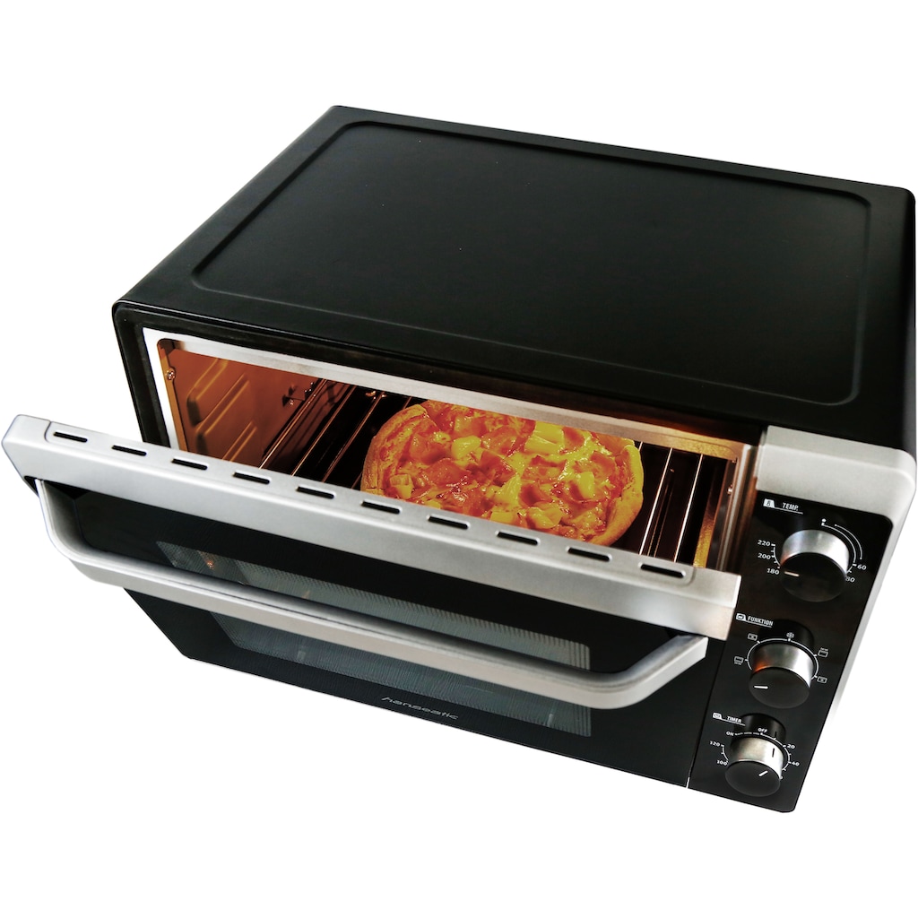 Hanseatic Minibackofen »OT42ML«, mit großem Volumen 42 Liter