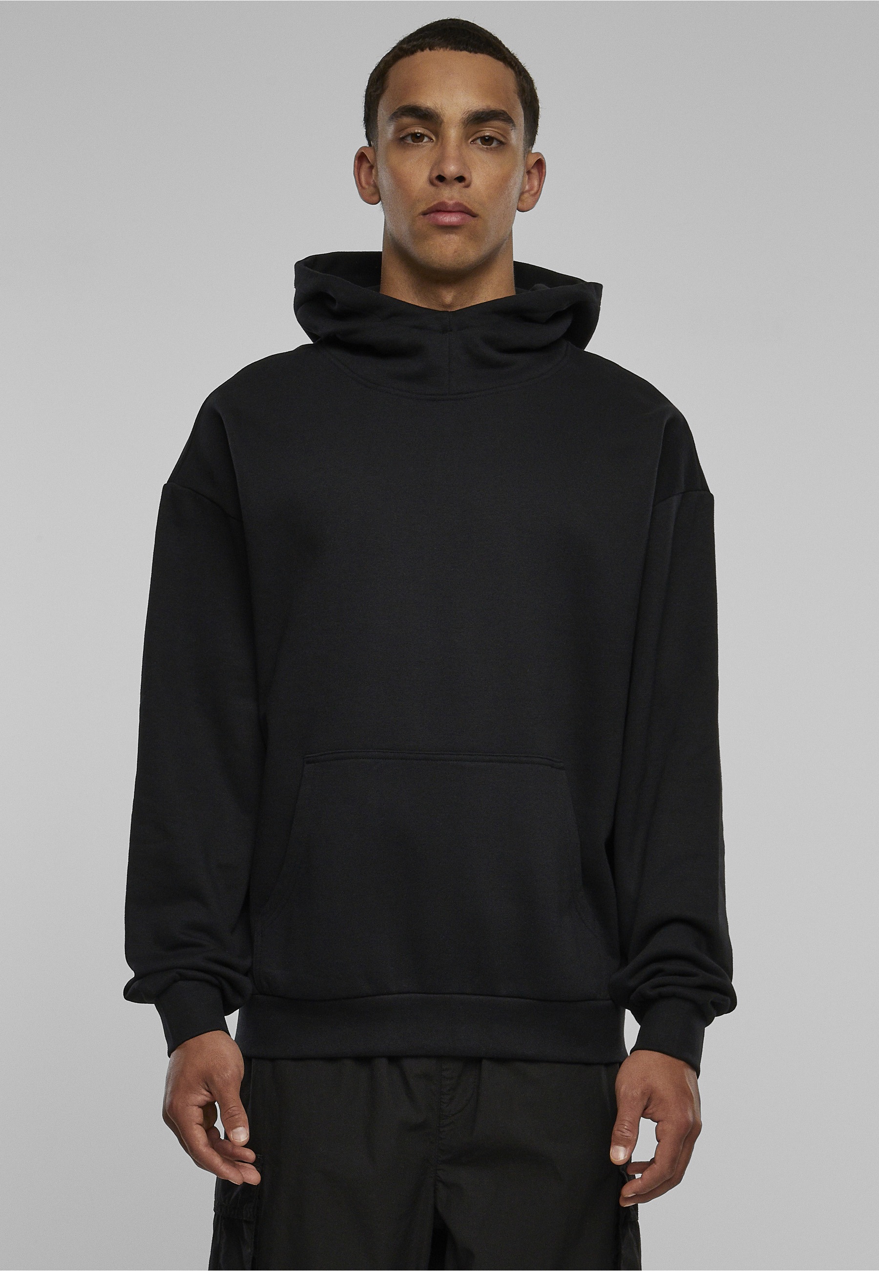 URBAN CLASSICS Kapuzensweatshirt »Urban Classics Herren High Neck Hoody«, 1 Stk.
