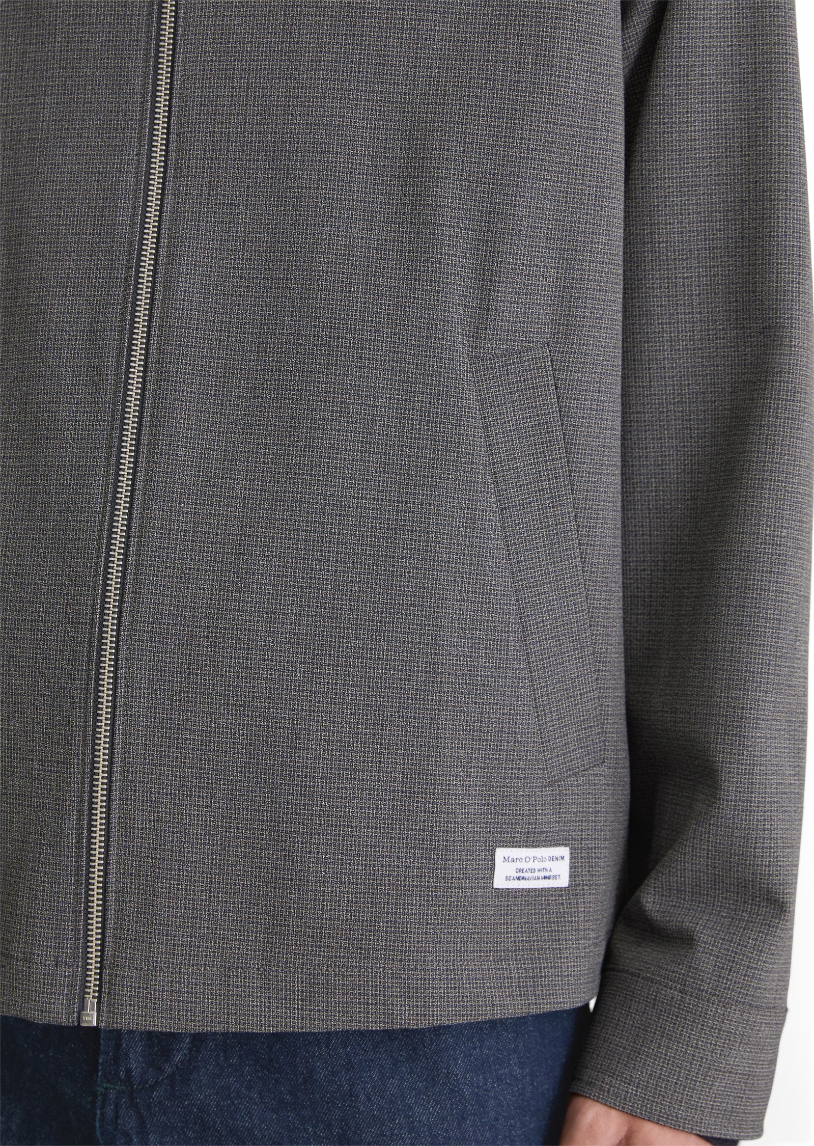 Marc O'Polo DENIM Kurzjacke »aus hochwertigem Material-Mix«, ohne Kapuze