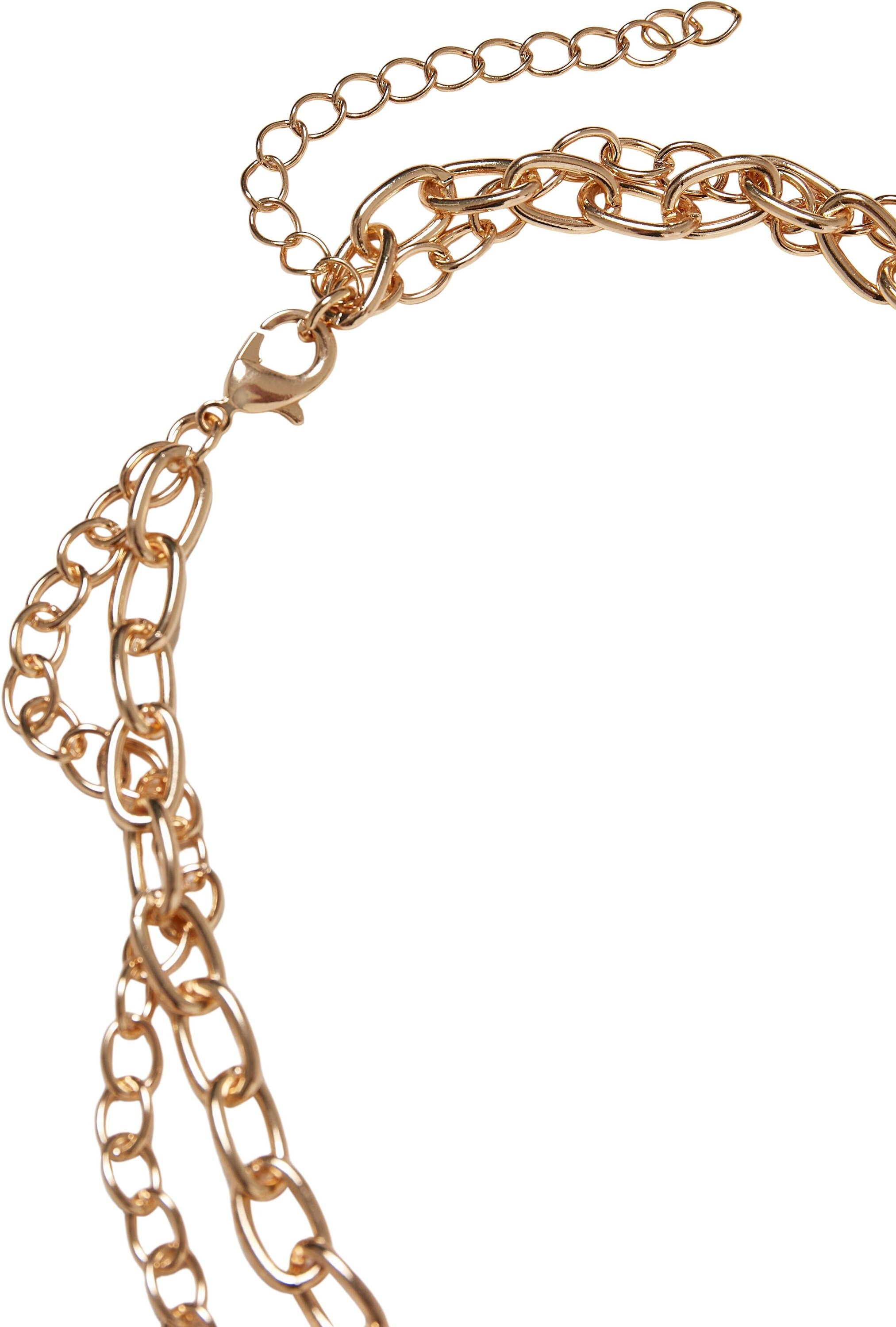 URBAN CLASSICS Edelstahlkette »Accessoires Diamond Zodiac bestellen Golden | online BAUR Necklace«