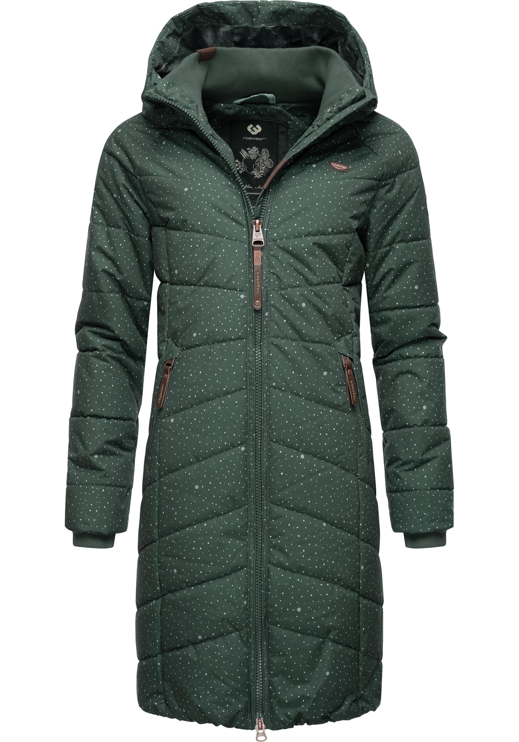 Ragwear Steppmantel "Dizzie Coat Print", stylischer, gesteppter Winterparka günstig online kaufen