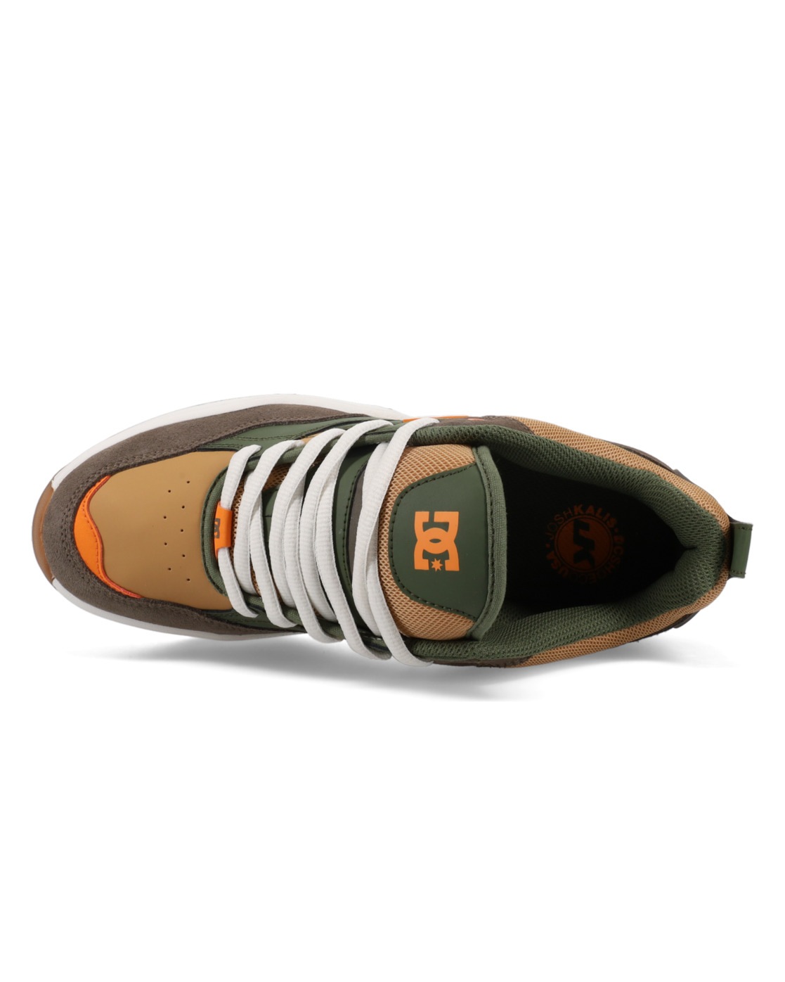 DC Shoes Ascend Sneaker Brown/Olive 5.5 3