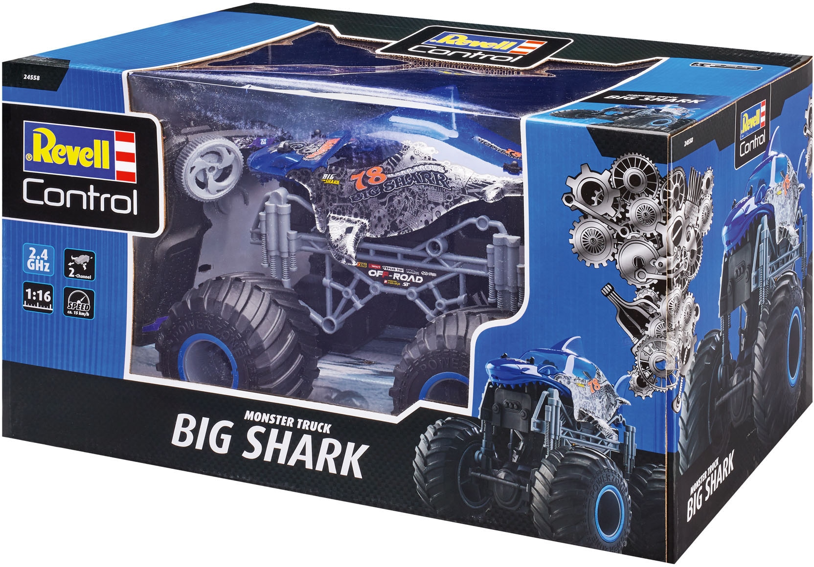 Revell® RC-Monstertruck »BIG SHARK«