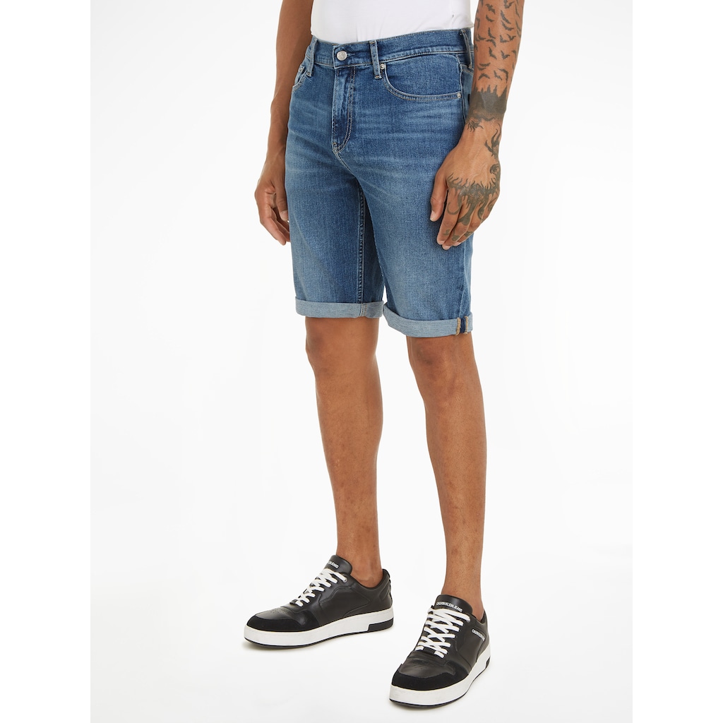 Calvin Klein Jeans Jeansshorts »SLIM SHORT«, in klassischer 5-Pocket-Form