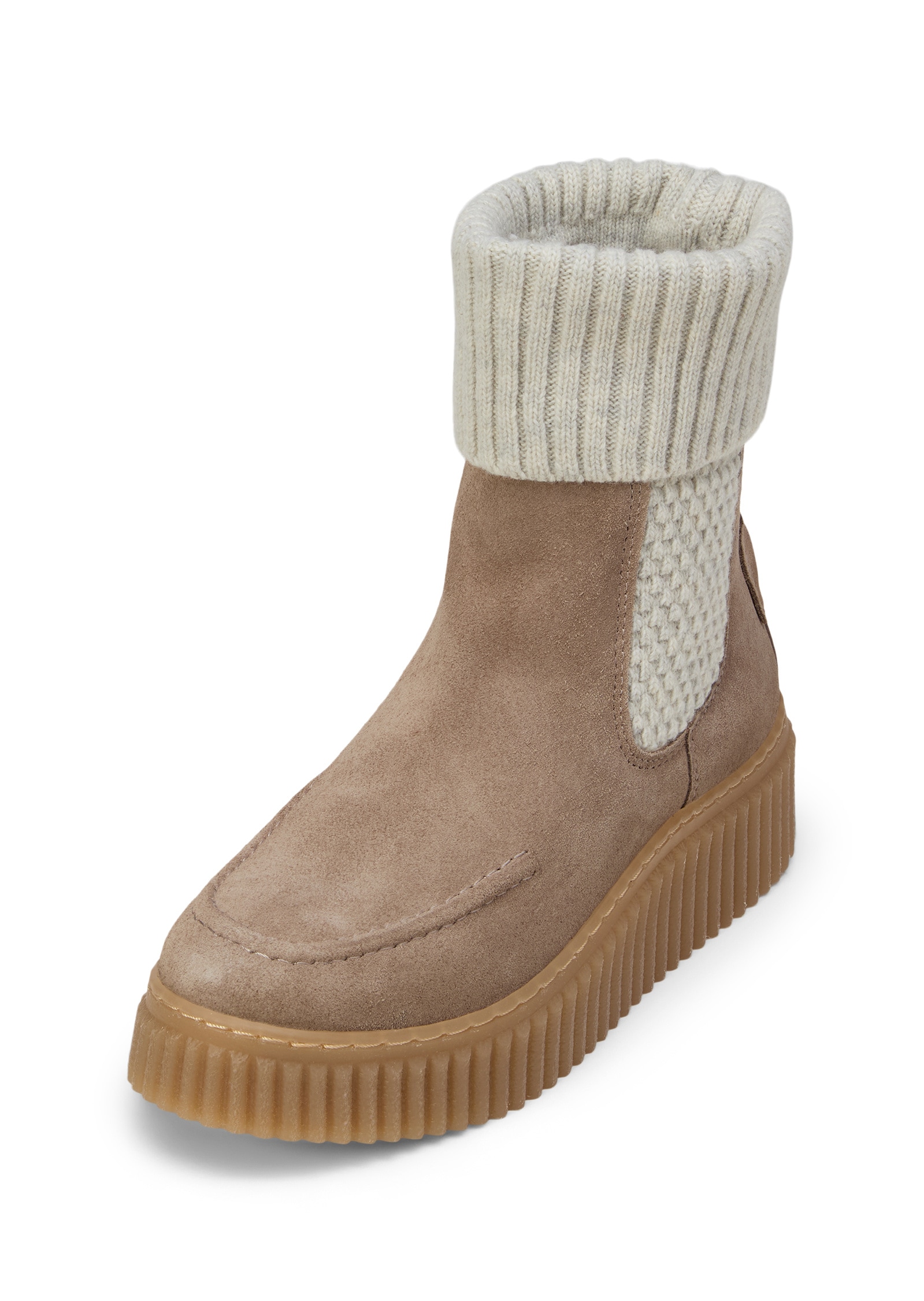Marc OPolo Chelseaboots "mit Strickumschlag" günstig online kaufen