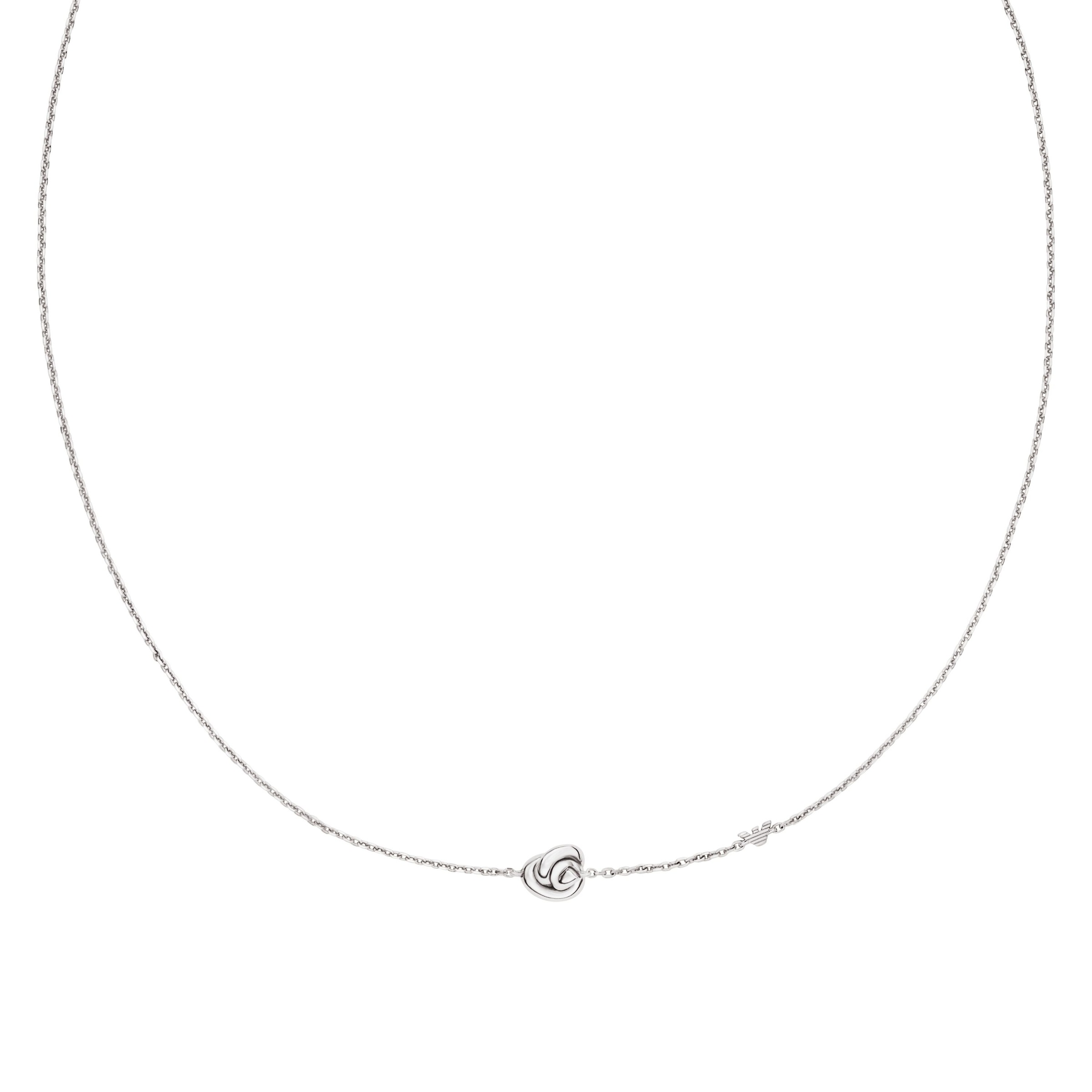 Emporio Armani Kette mit Anhänger »Schmuck Geschenk Silber 925 Knoten-Optik«