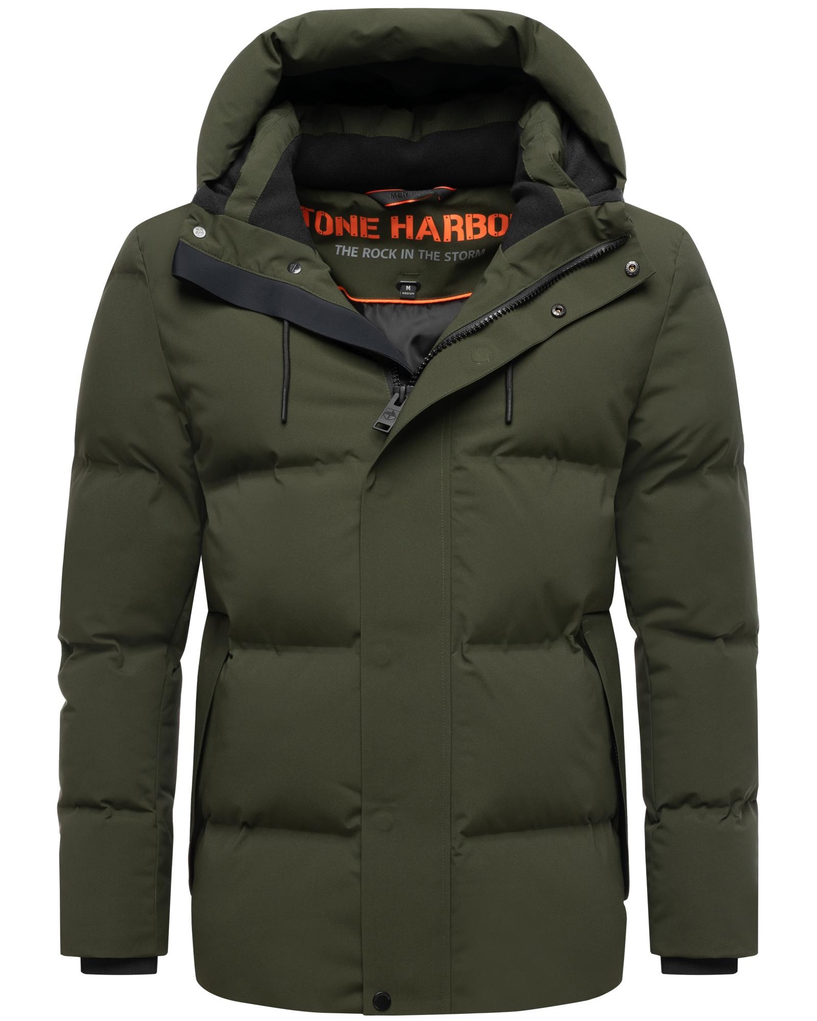 Stone Harbour Steppjacke »Taviaan XX«, mit Kapuze, Gesteppte Herren Jacke mit Kapuze
