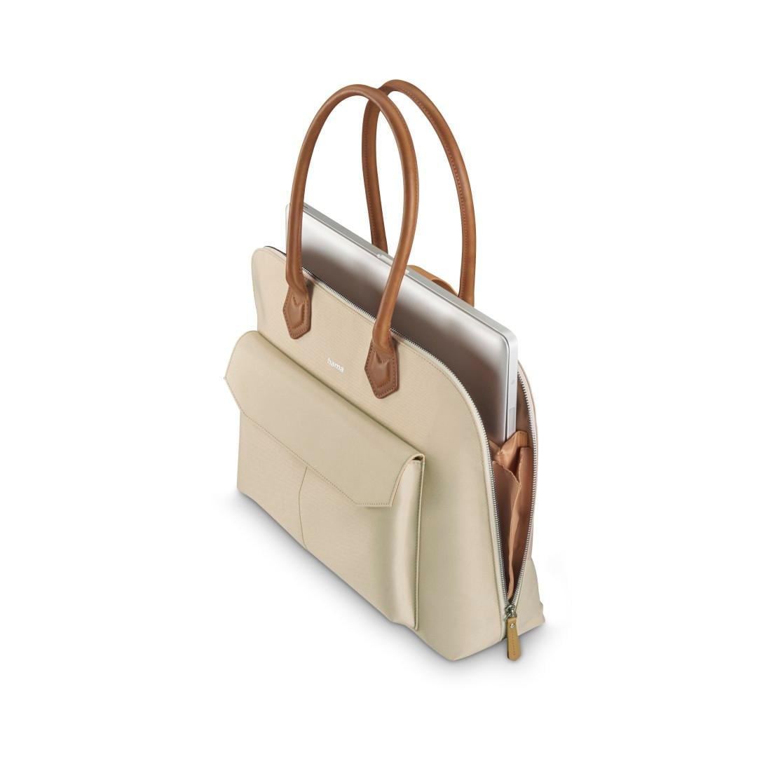 Hama Laptoptasche »Laptoptasche für 15,6-16,2“ (Recycling Henkeltasche aus Kunstleder)«