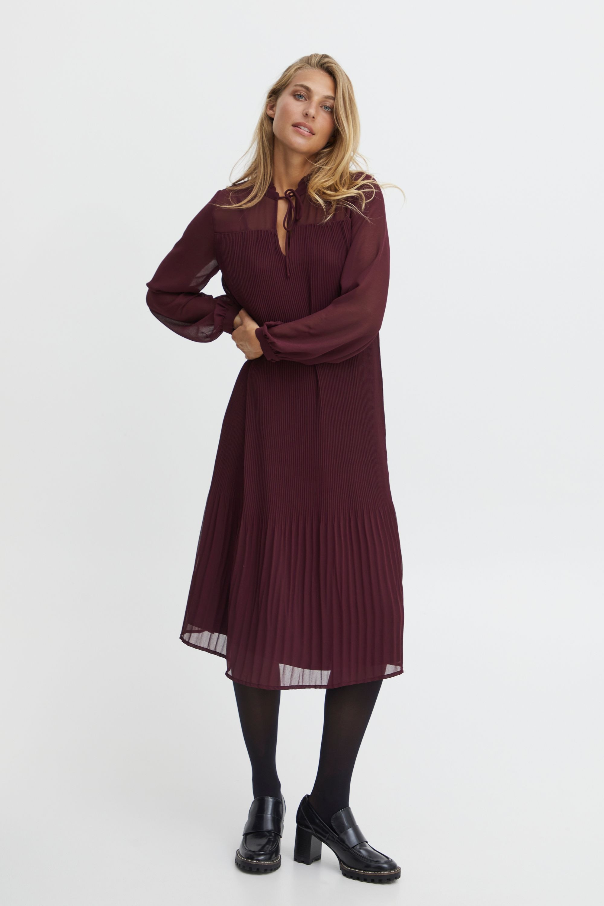 fransa Blusenkleid »Blusenkleid FRPlisse«