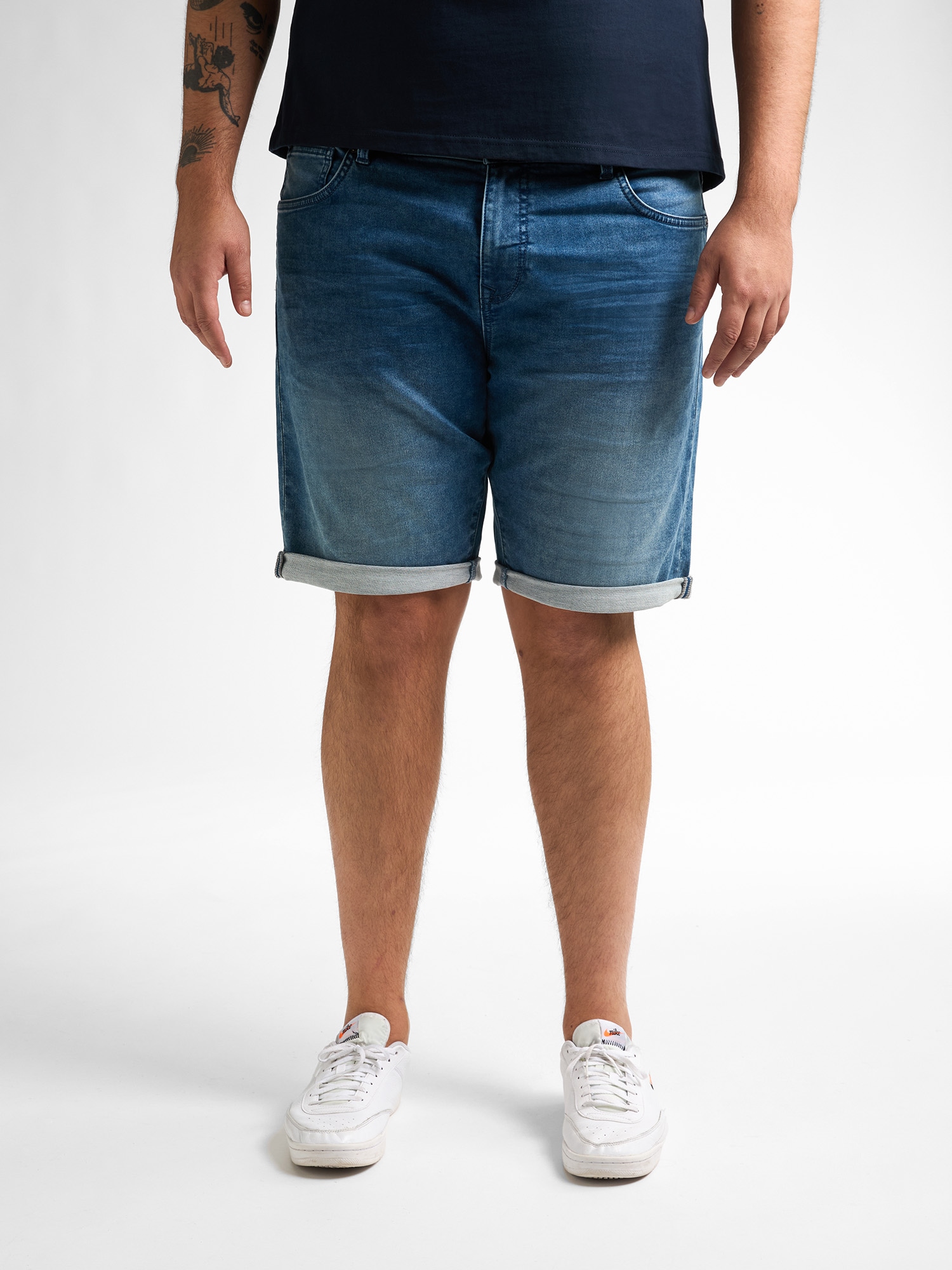 Petrol Industries Jeansshorts, Sommerhose mit Aufschlag günstig online kaufen