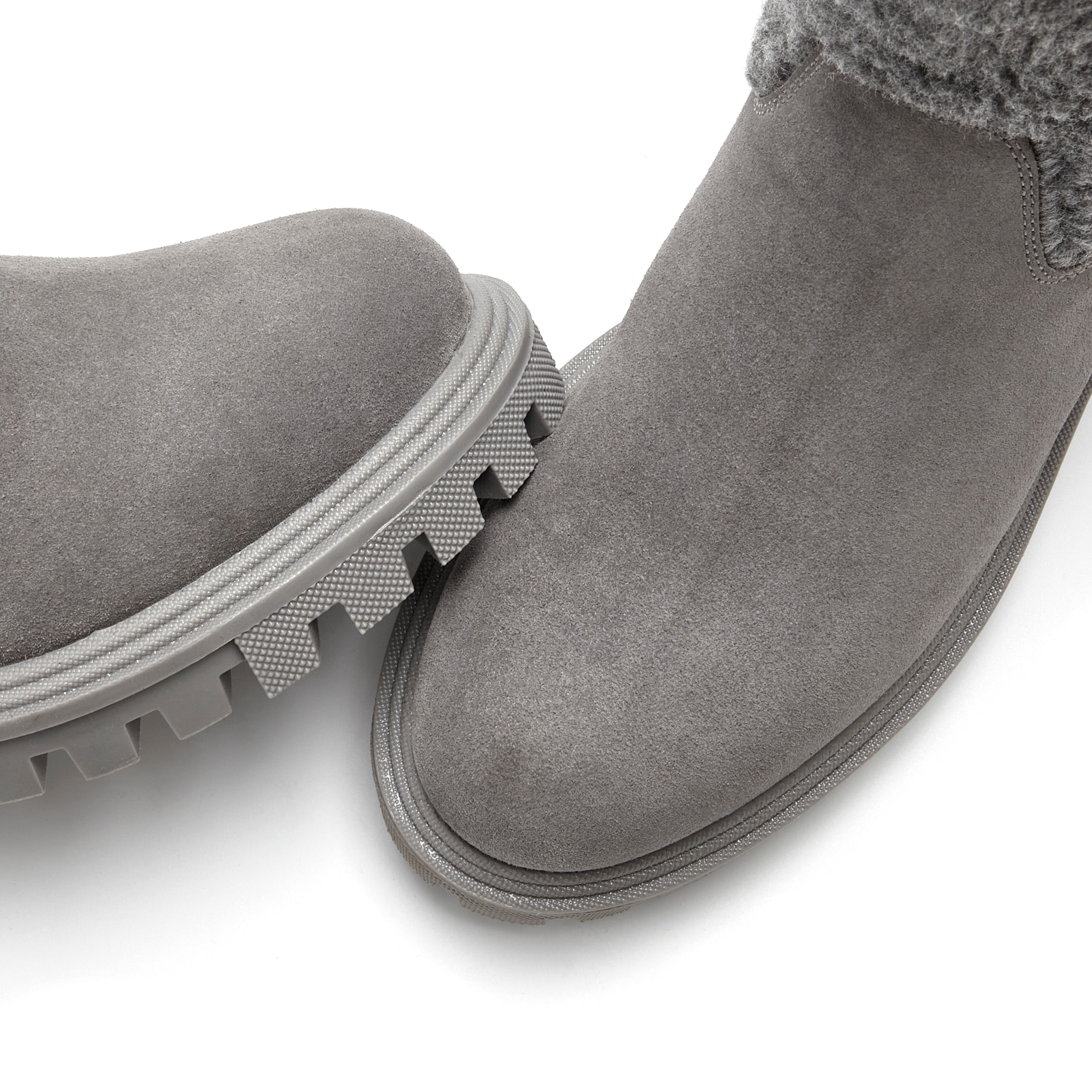 Elbsand Stiefelette »Boots, Winterboots, Lederstiefelette, Lederboots, Winterstiefel«  NEU Stiefel aus Veloursleder mit Warmfutter und leichter Profilsohle