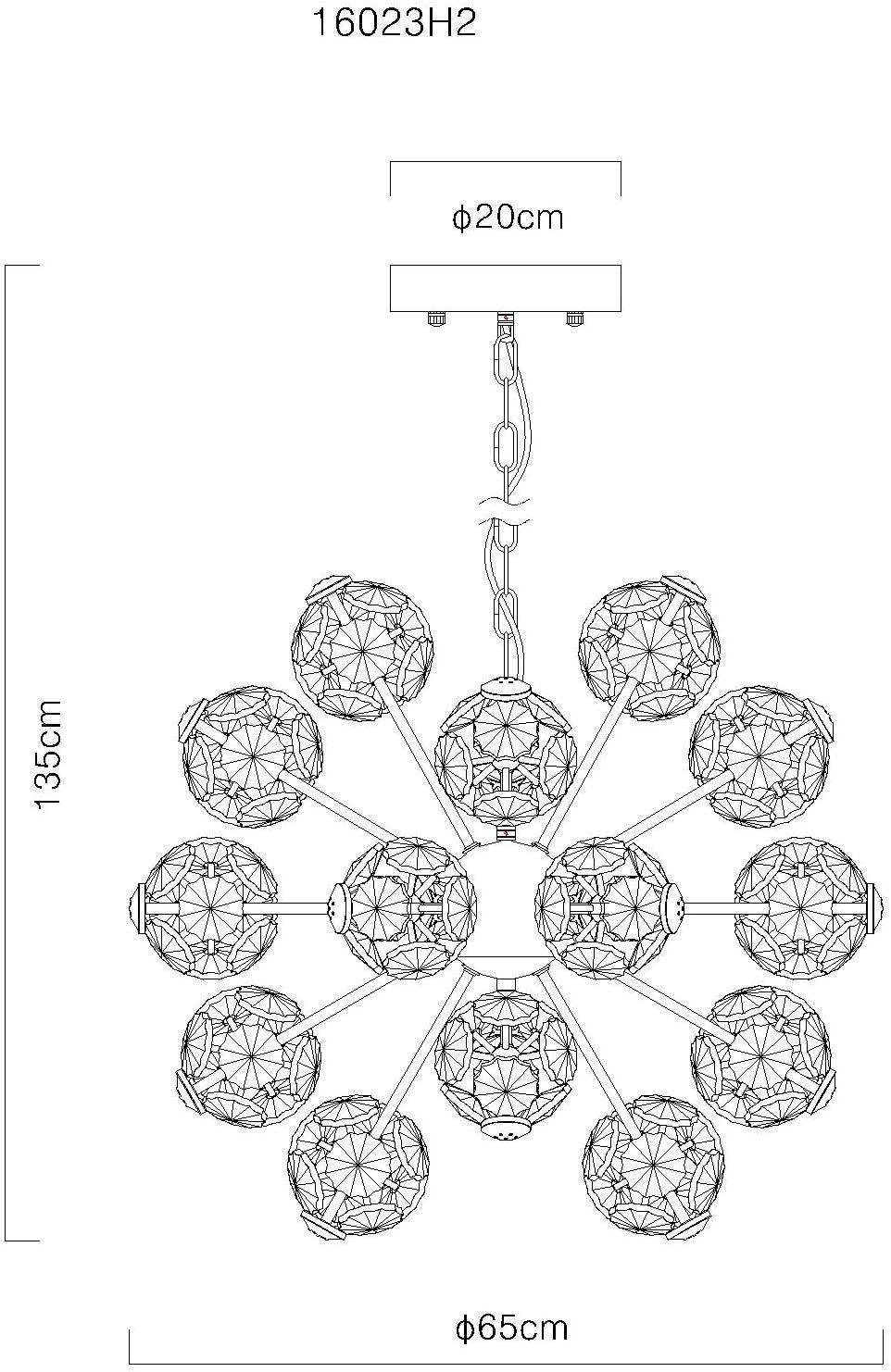 GLOBO LIGHTING Hängeleuchte »FLORIELLA« LED-Modul 1 Stk. Warmweiß Hängelampe Esszimmer-Leuchte Esstischleuchte Wohnzimmer