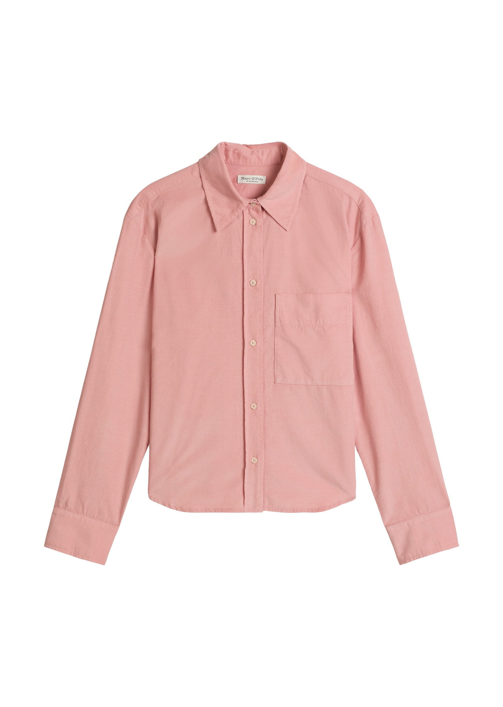 Marc O'Polo Langarmbluse »aus softem Baumwolle-Lyocell-Mix«