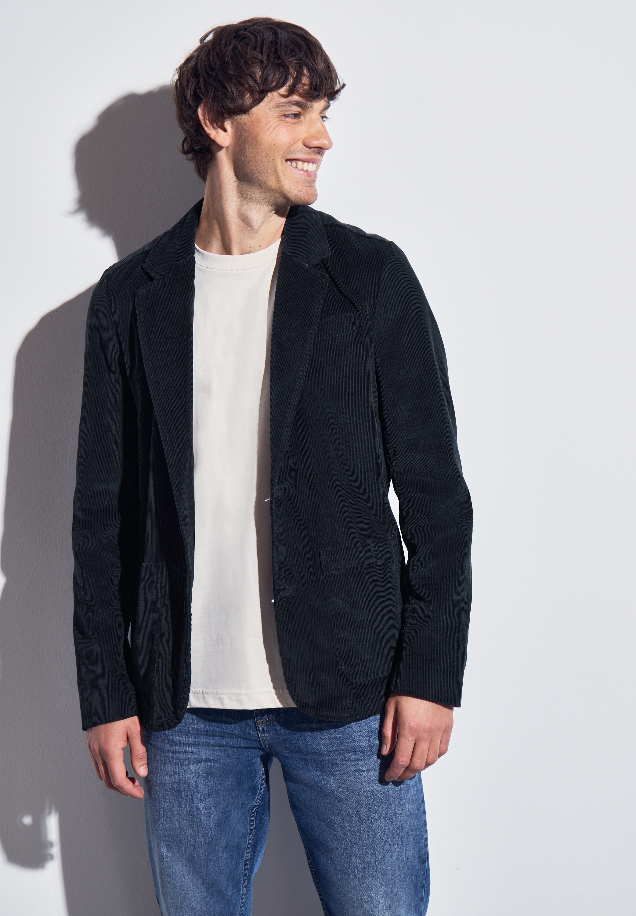 STREET ONE MEN Sakko, in Cord-Optik günstig online kaufen