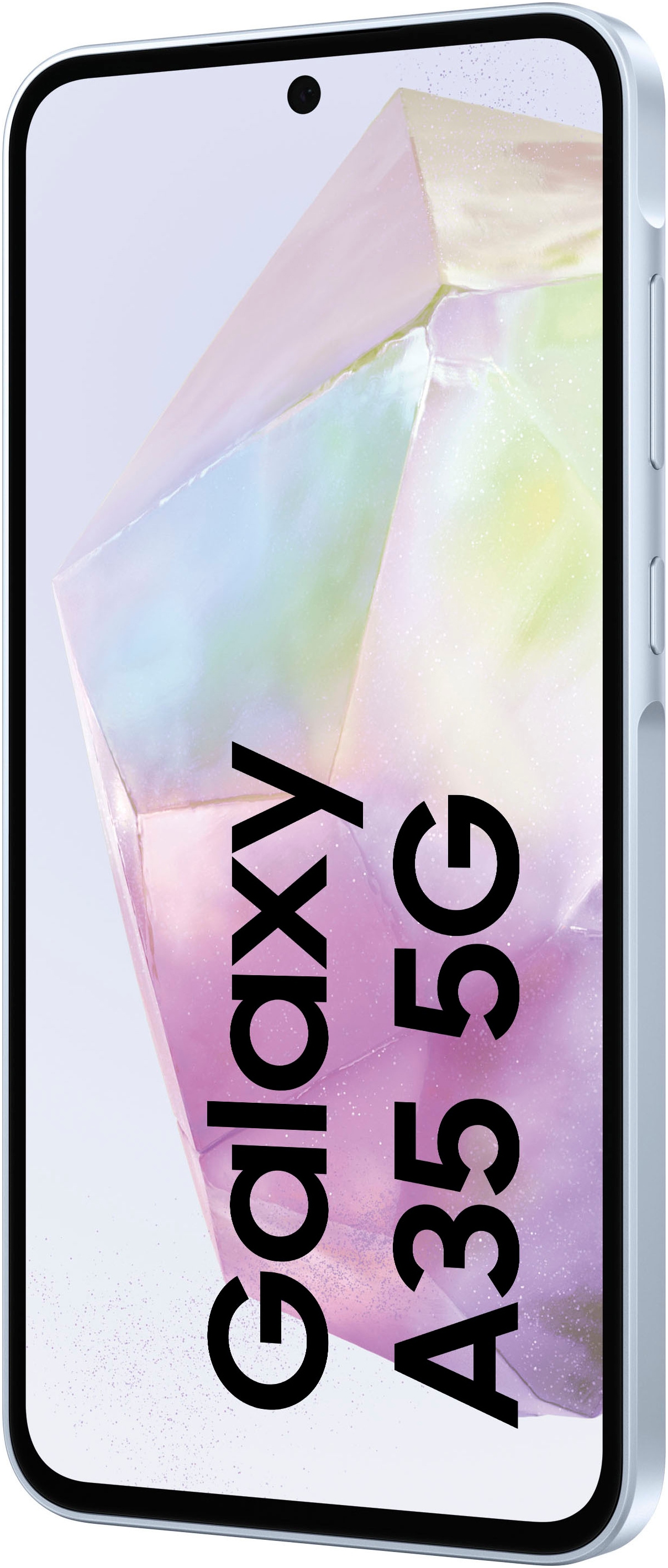Samsung Smartphone »Galaxy A35 5G 128GB«, Eisblau, 16,83 cm/6,6 Zoll, 128 GB Speicherplatz, 50 MP Kamera