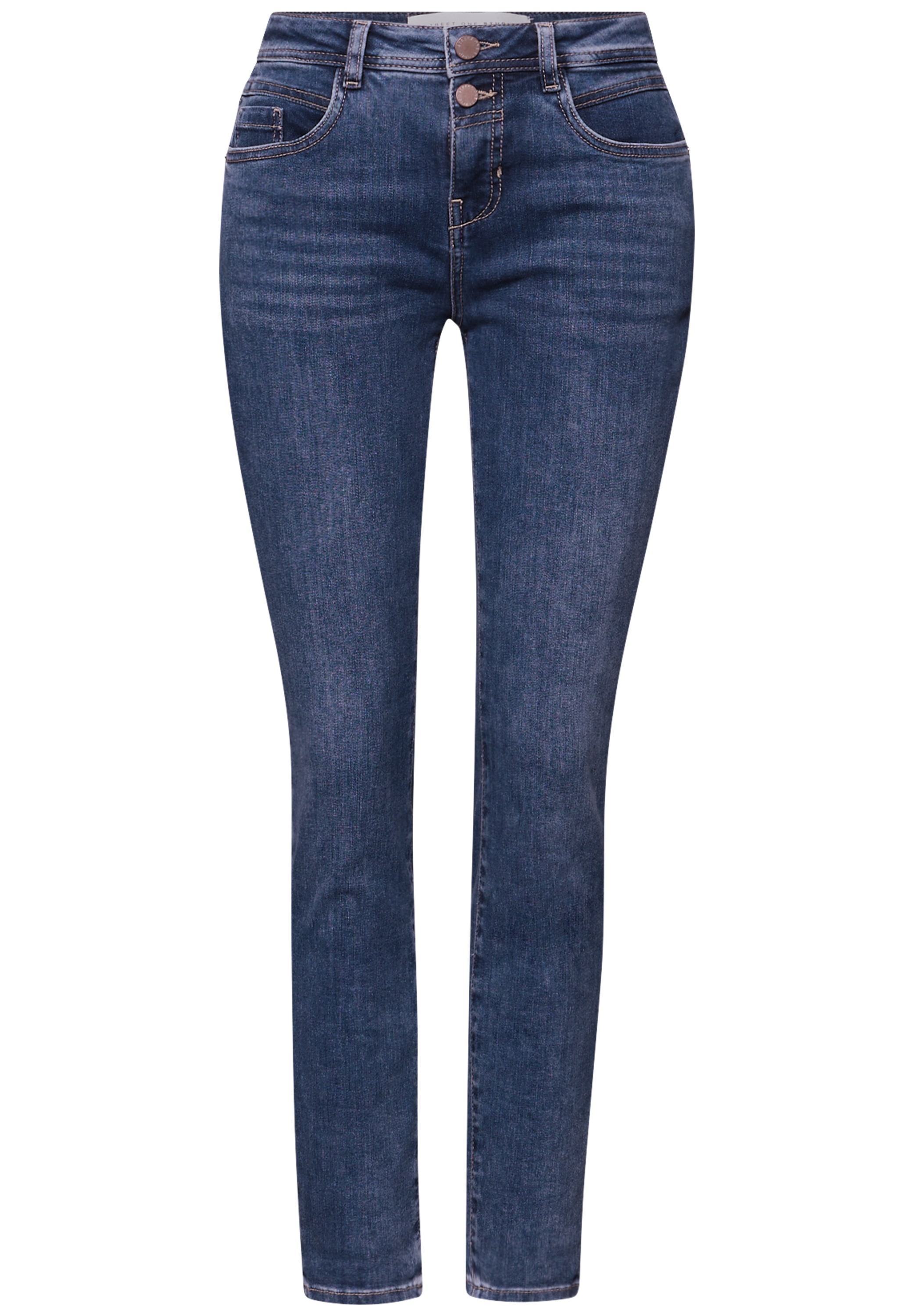 STREET ONE STUDIO Slim-fit-Jeans 5-Pocket-Style