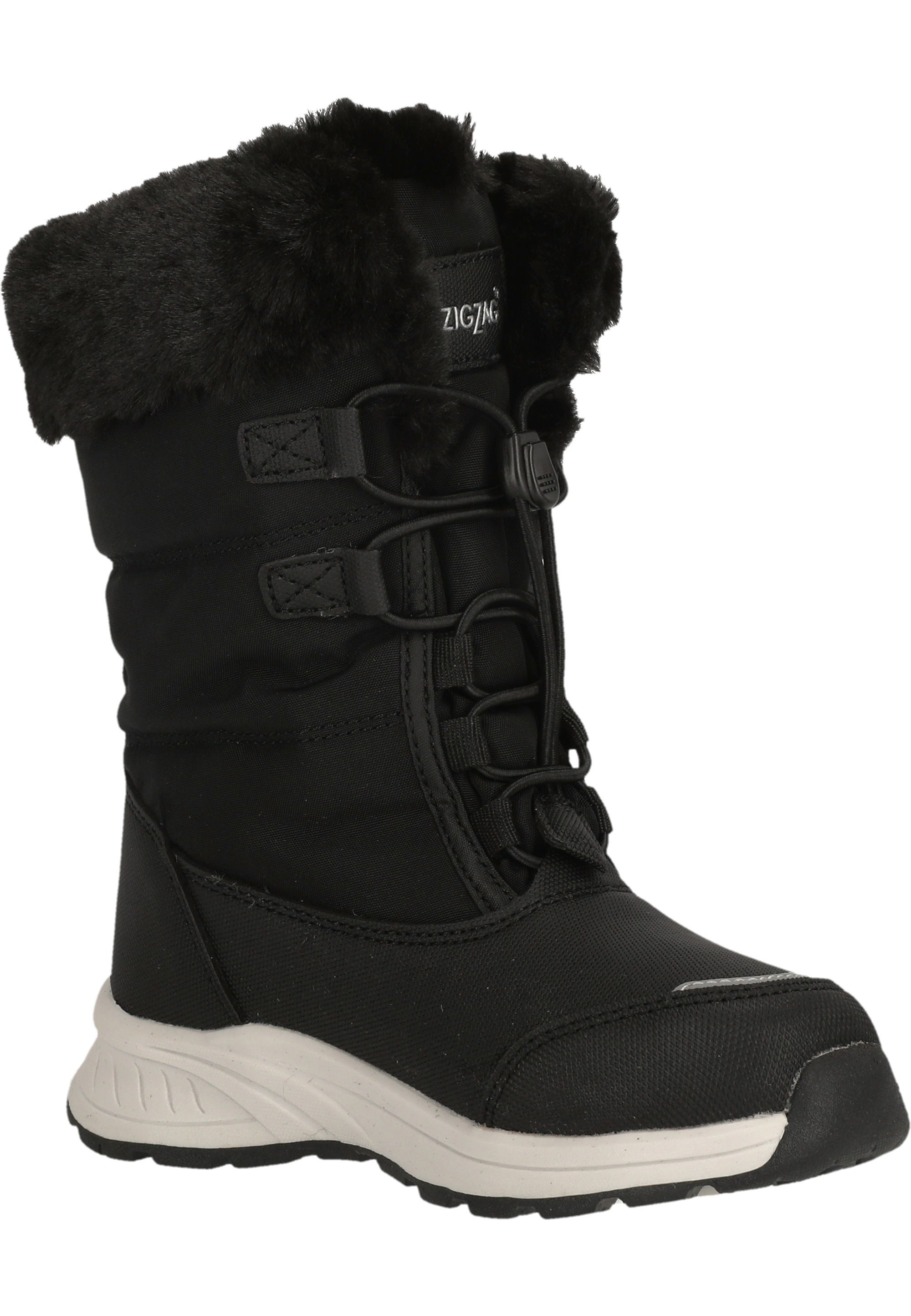 ZIGZAG Stiefel »Wesend«, mit bequemem Kunstfellbesatz und Allwetterprofil
