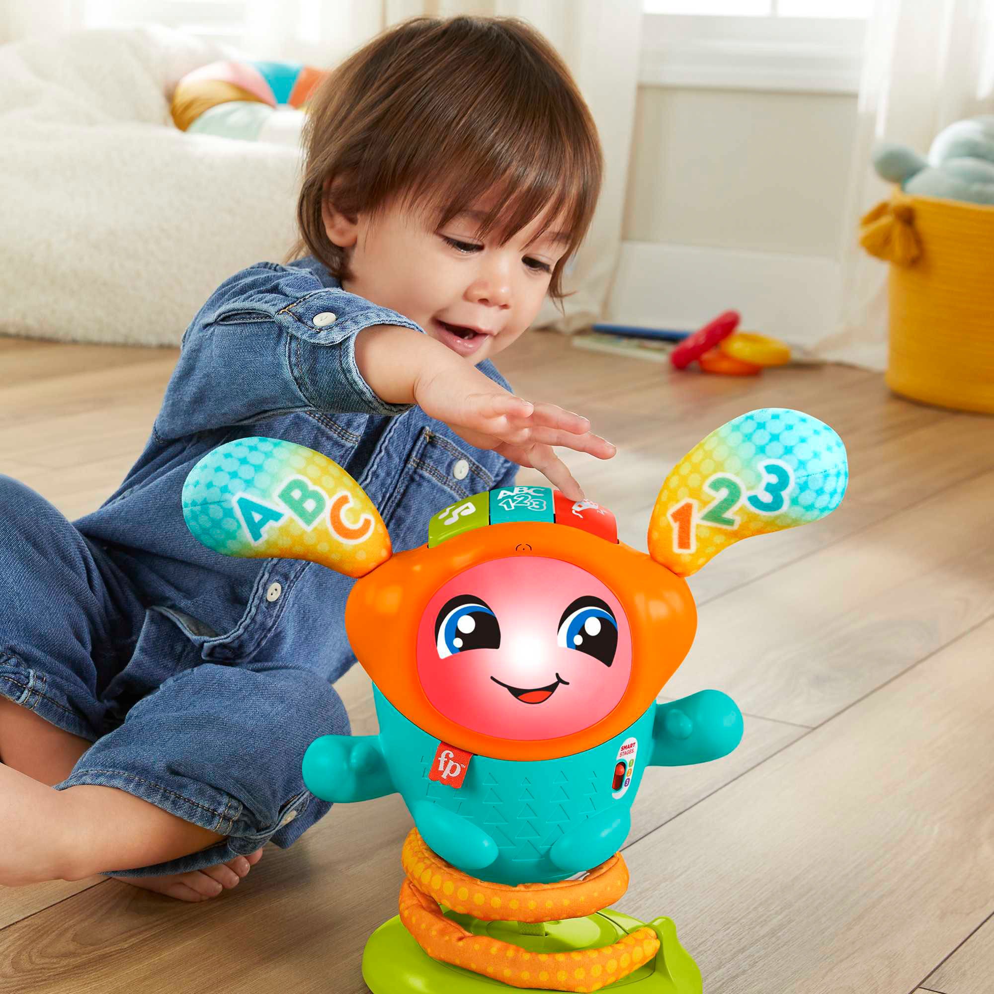 Fisher-Price® Lernspielzeug »DJ Hüpfi Lernspielzeug«, mit Licht und Sound